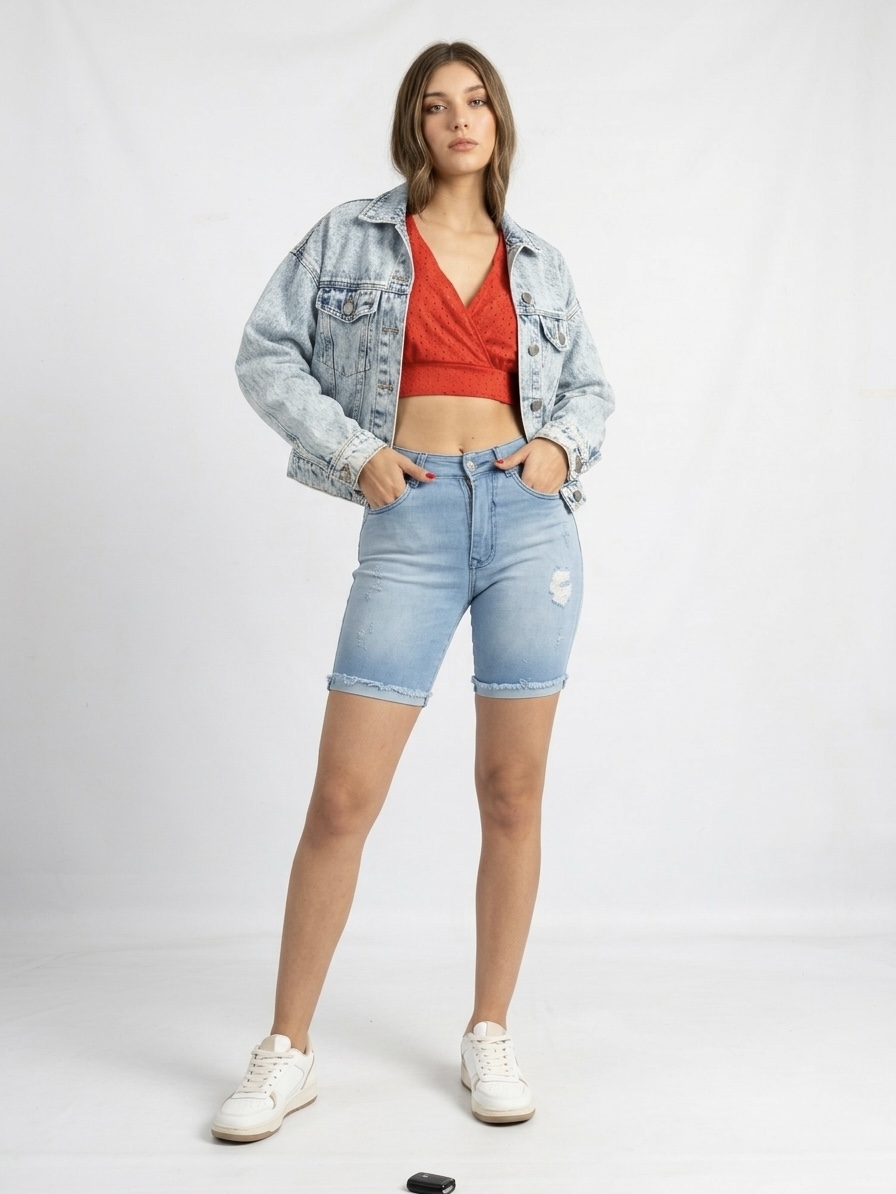 Art. B-01 | B CEL H AZUL DOBLADILLO TA