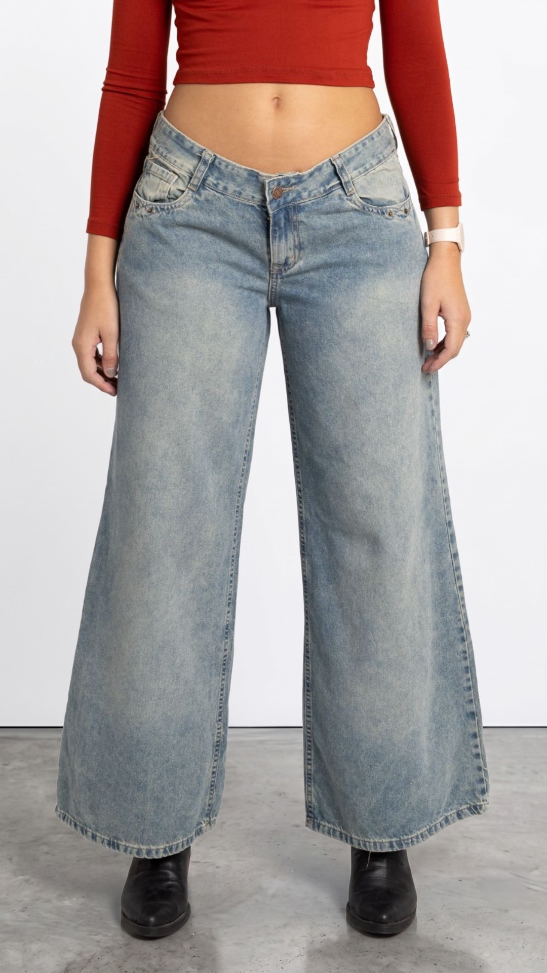 Art. 765 | Mega Wide Leg Oxido Matizado TB