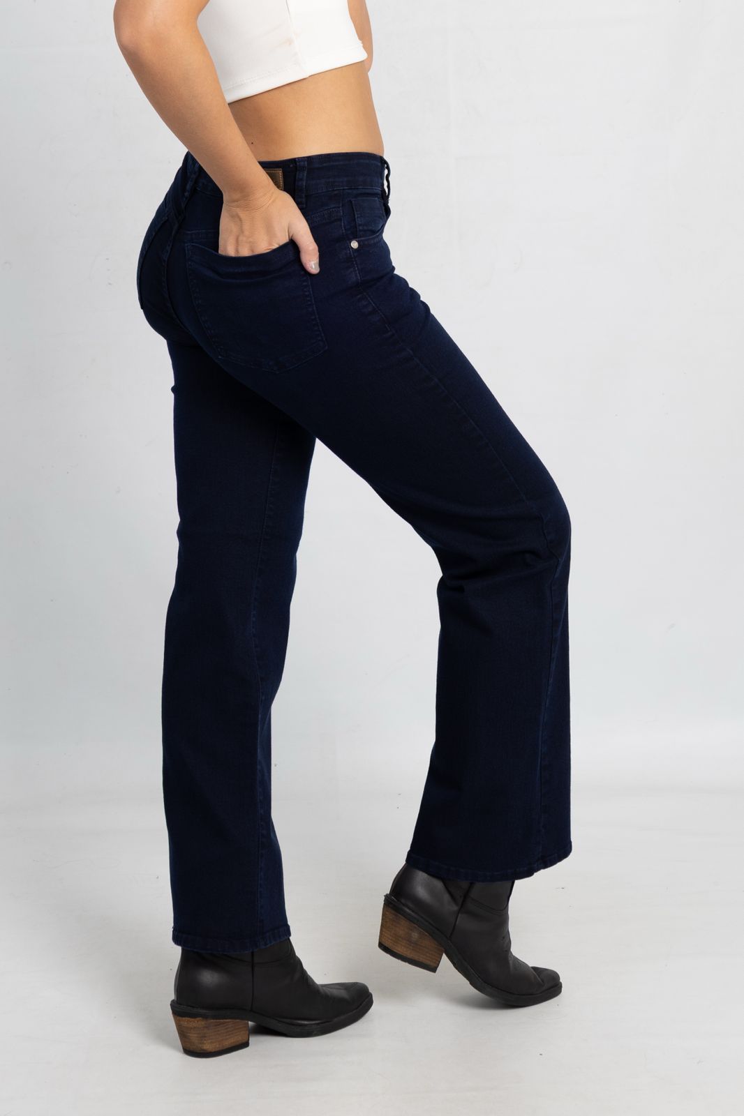 Art. 768 | Wide Leg Elastizado Azul