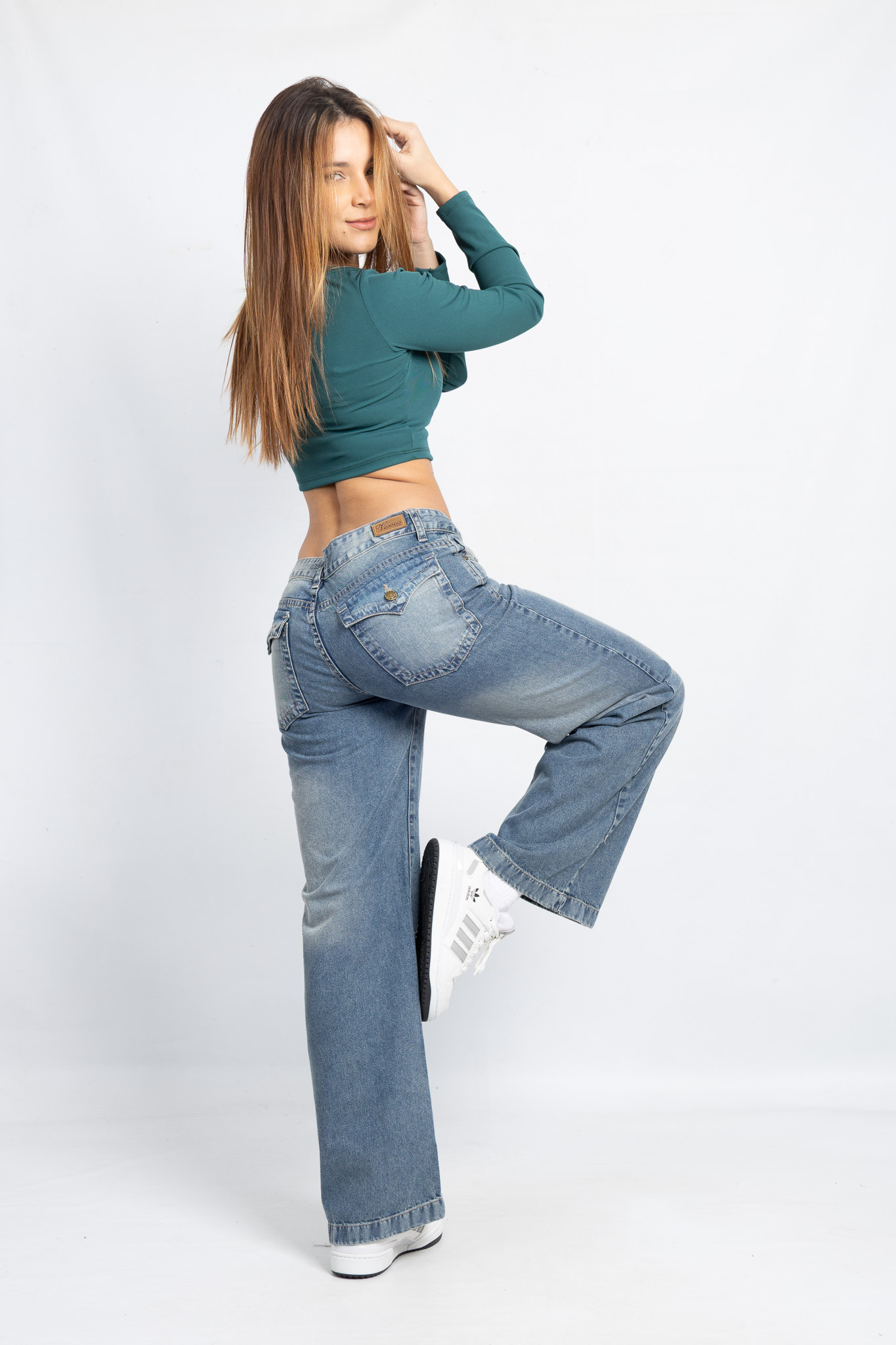 Art. 796 | Wide Leg Oxido matizado con tapa TB