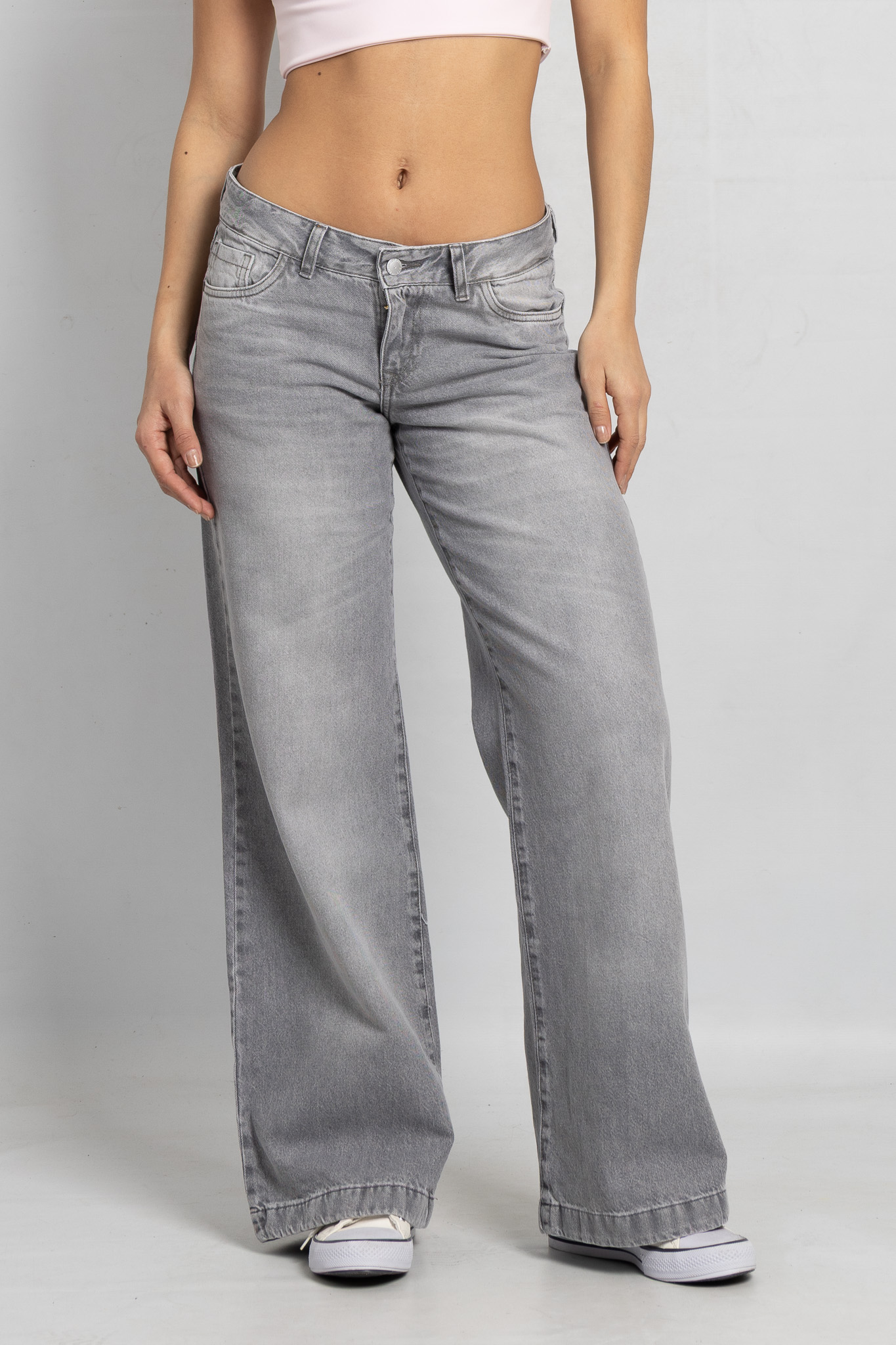 Art. 816 | Wide leg Gris Claro Clasico TB