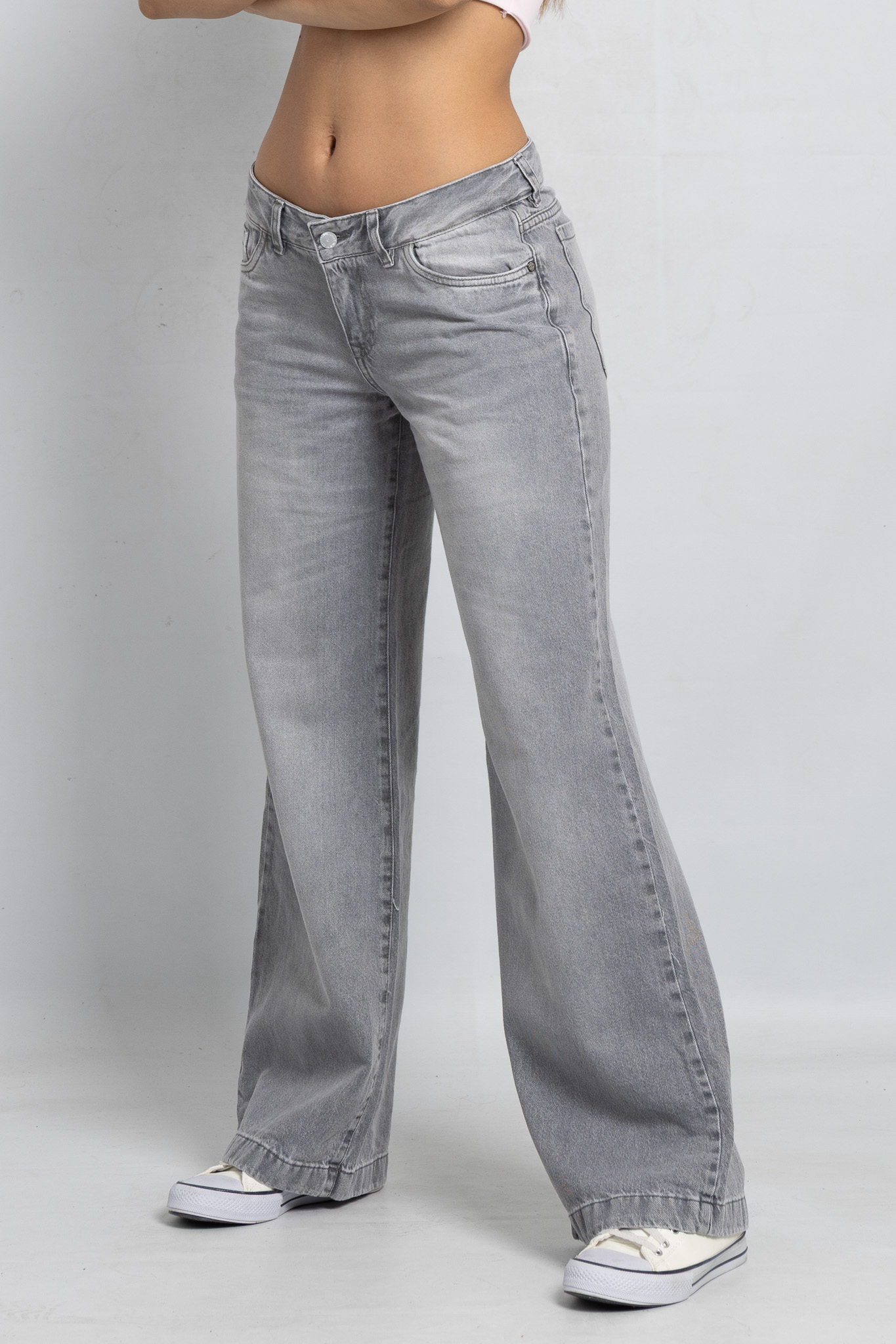 Art. 816 | Wide leg Gris Claro Clasico TB