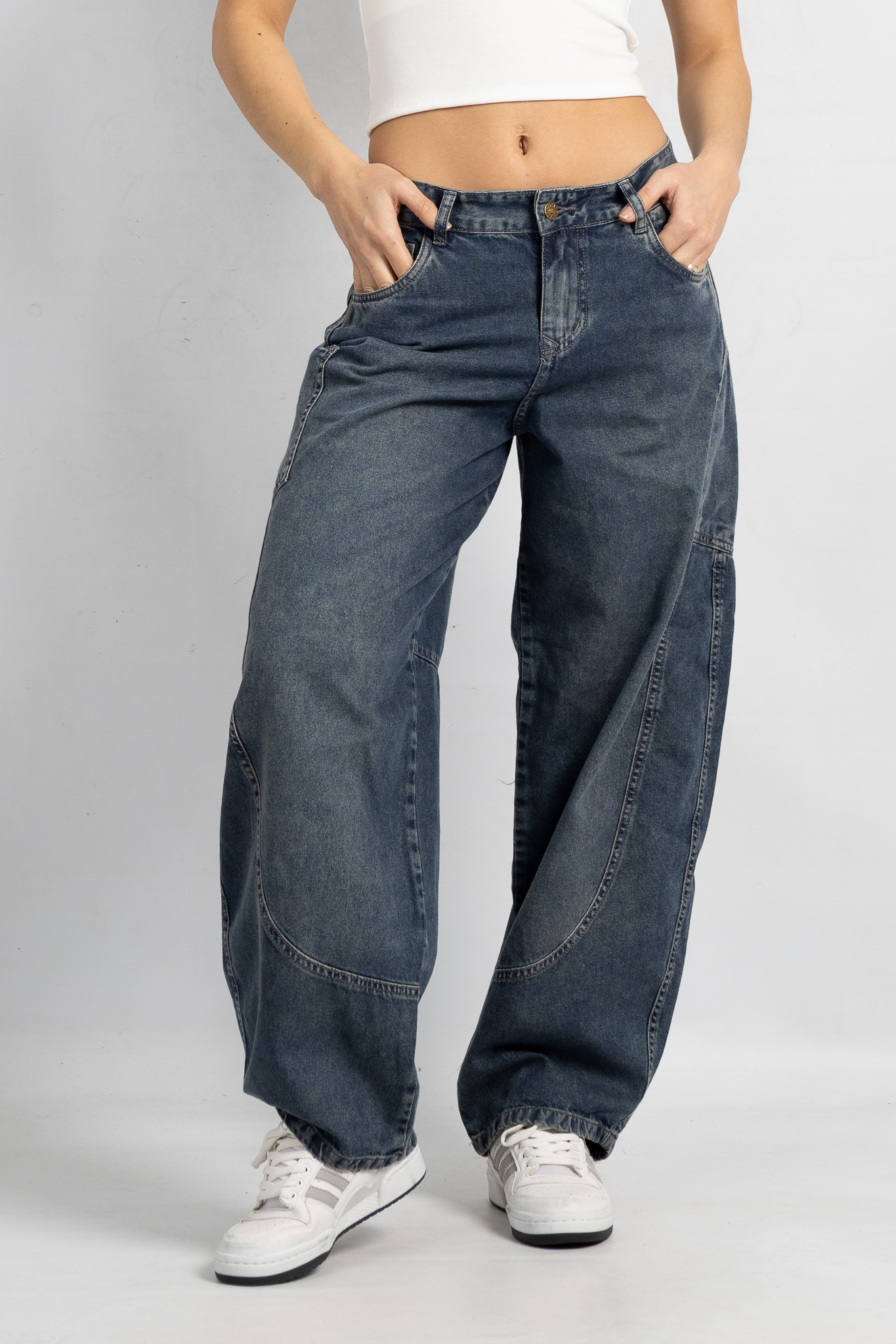 Art. 820 | Barrel Oxido Bolsillo Lateral Oversized TM