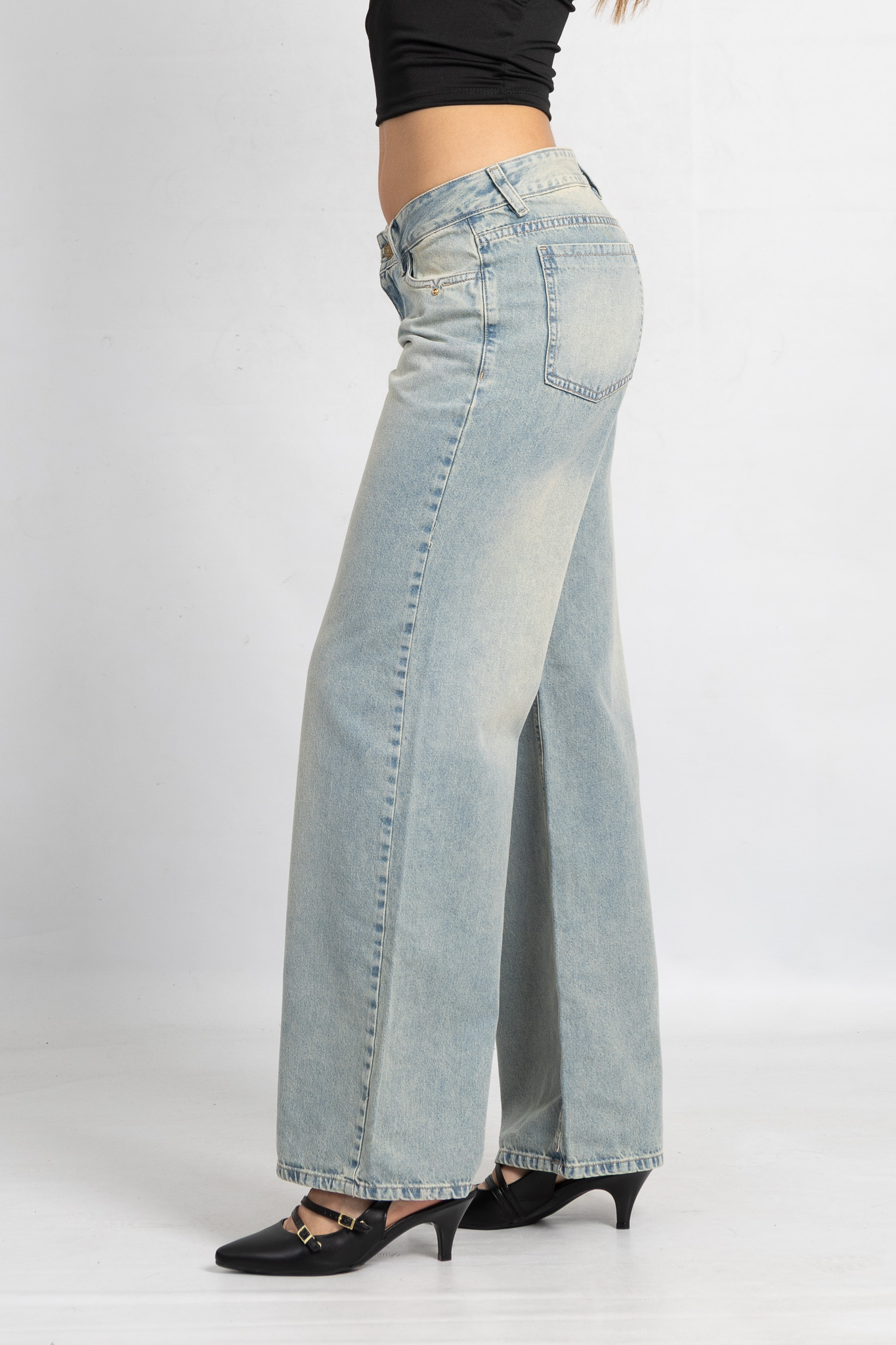 Art. 815 | Wide leg Oxido Matizado Detalle bolsillo TB
