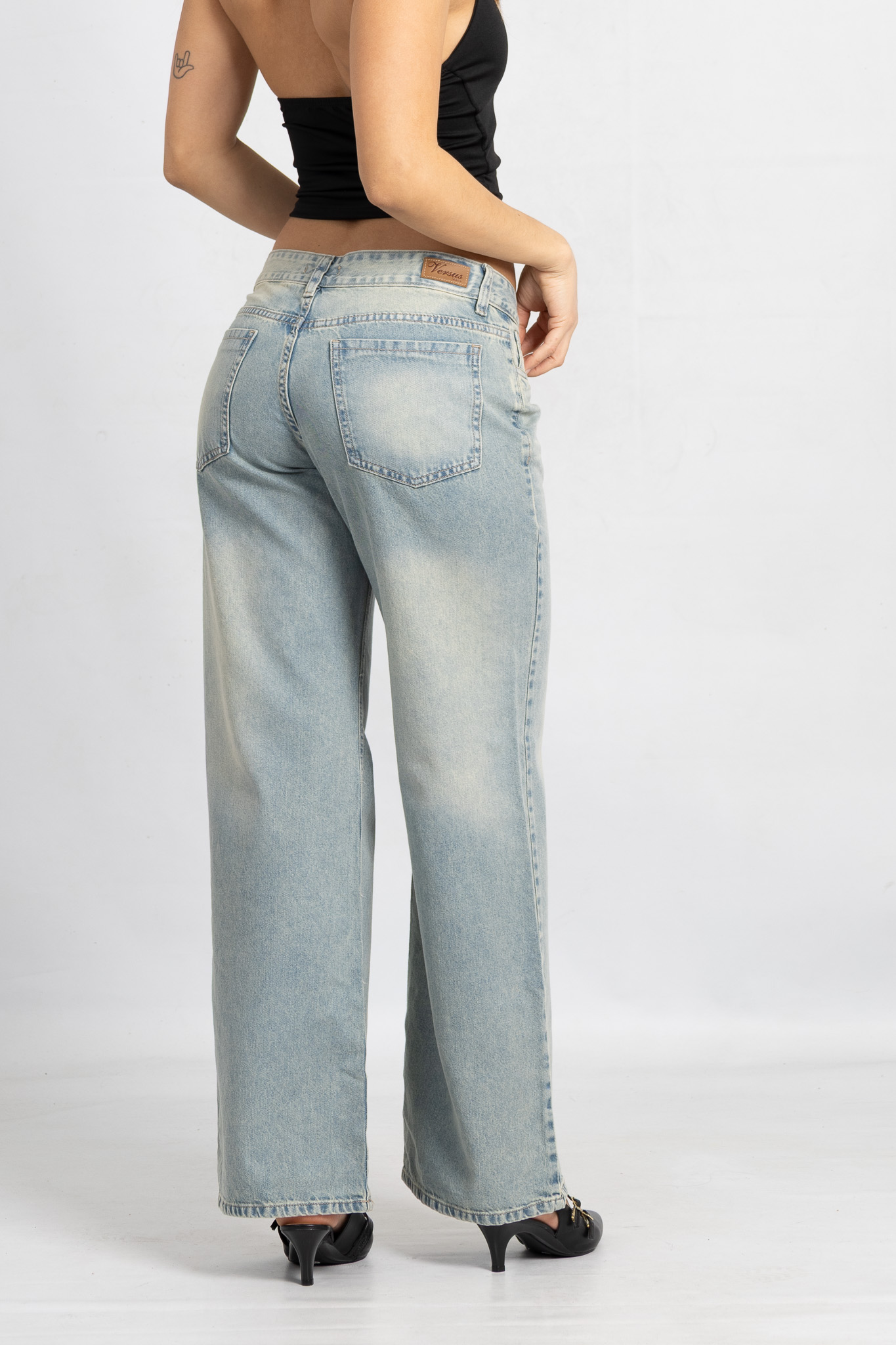 Art. 815 | Wide leg Oxido Matizado Detalle bolsillo TB