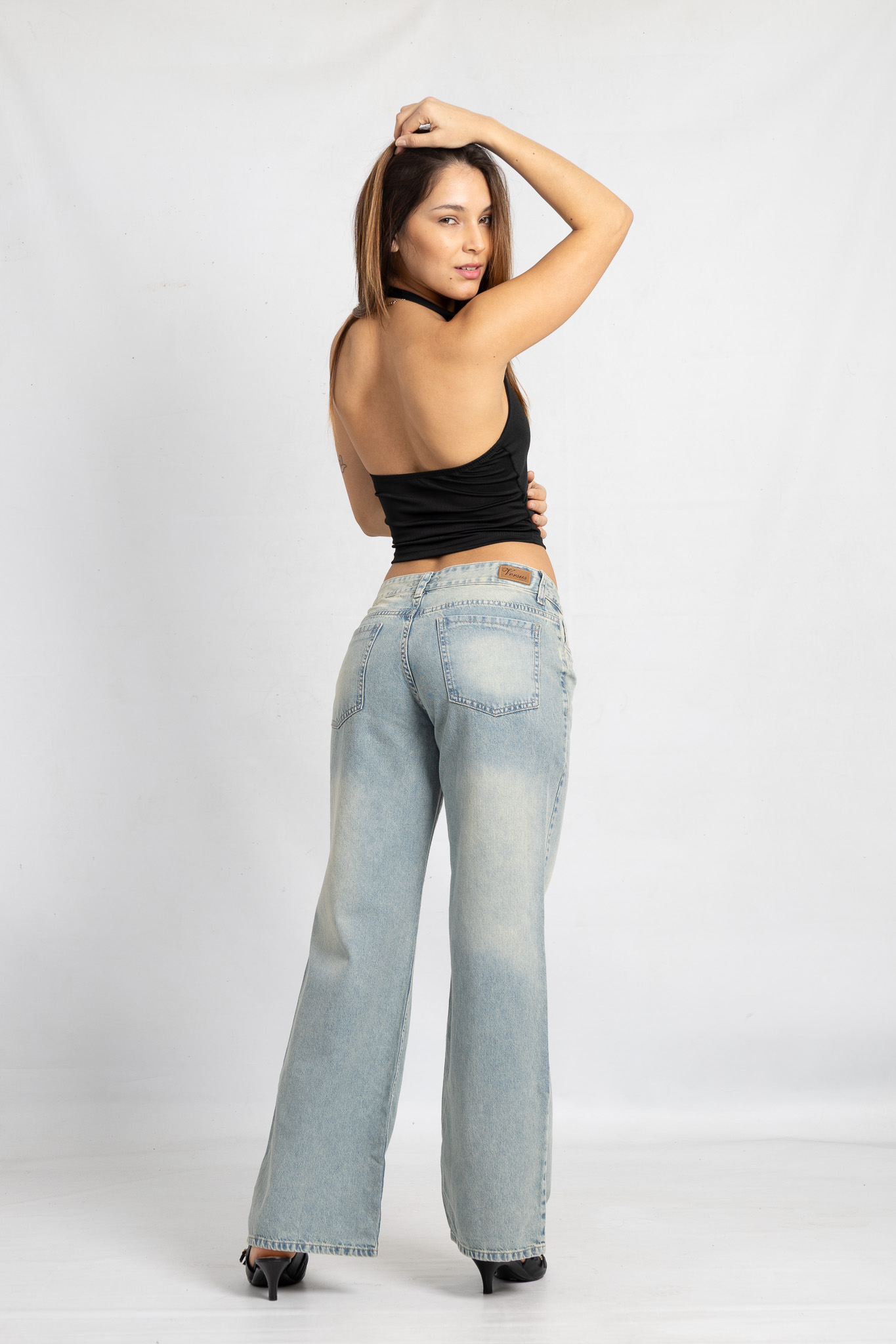 Art. 815 | Wide leg Oxido Matizado Detalle bolsillo TB