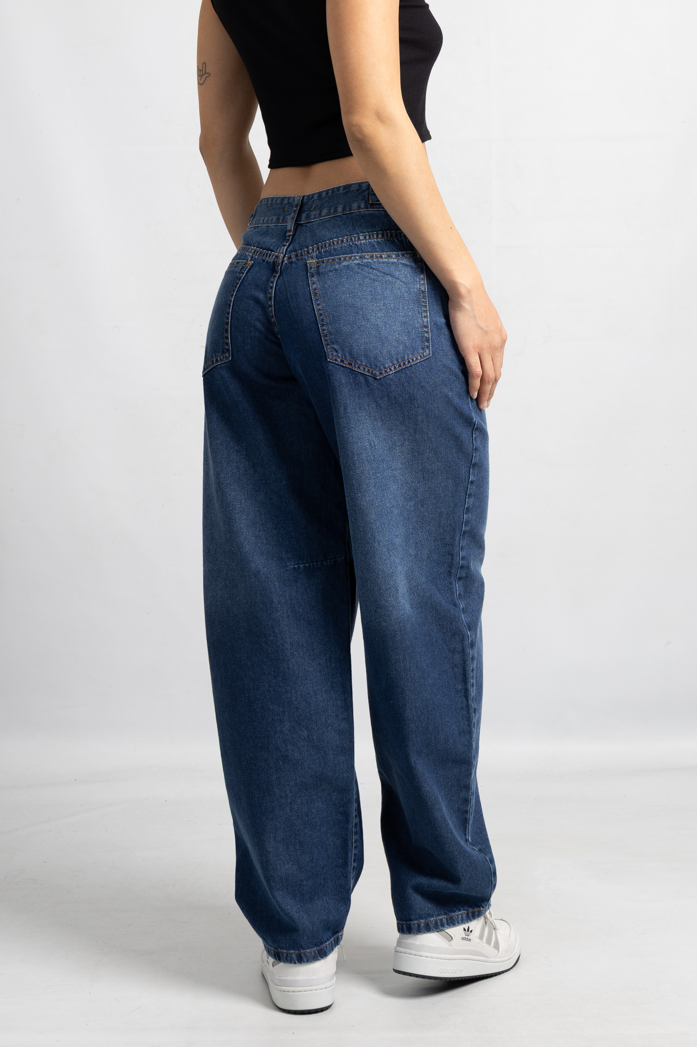 Art. 837 | Baggy Azul Clasico con hebillas TB