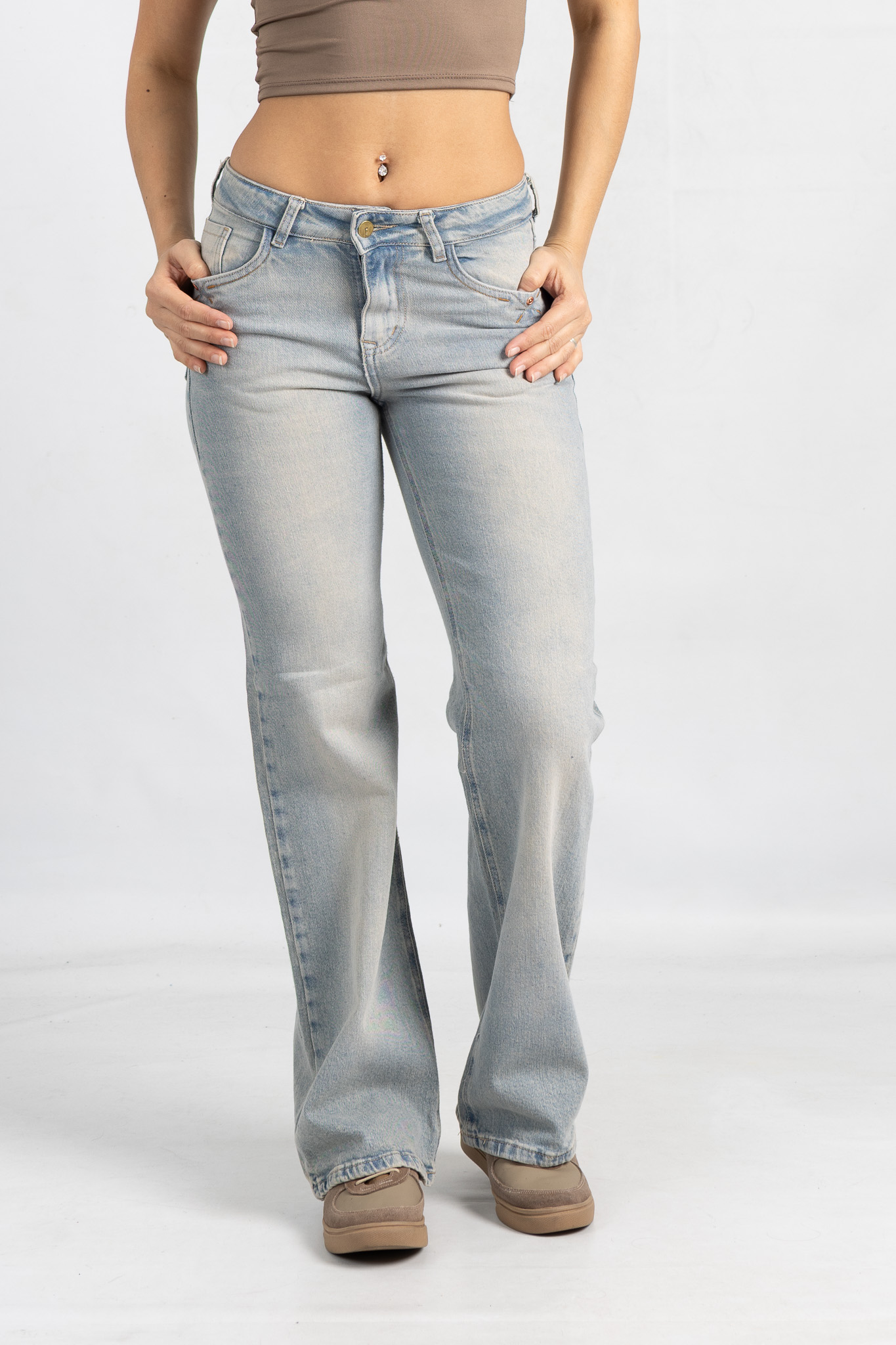 Art. 847 | Wide leg Semi-Elastizado Oxido Matizado B