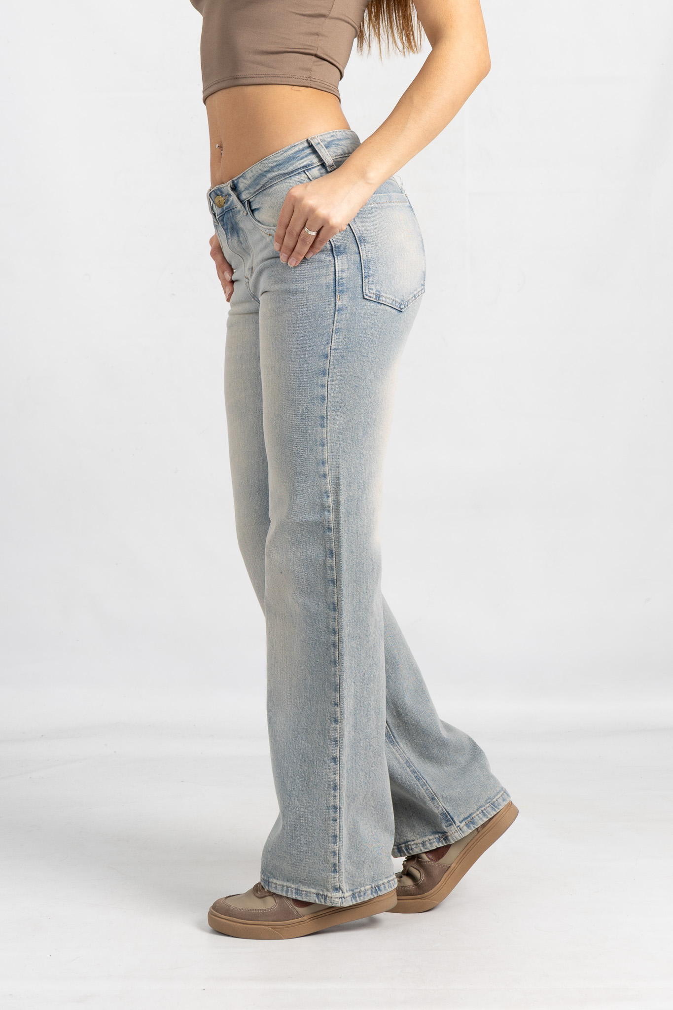 Art. 847 | Wide leg Semi-Elastizado Oxido Matizado B