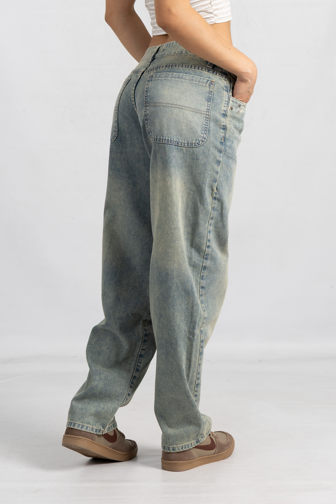 Art. 851 | Skater Oxido matizado con detalle en bolsillo TB