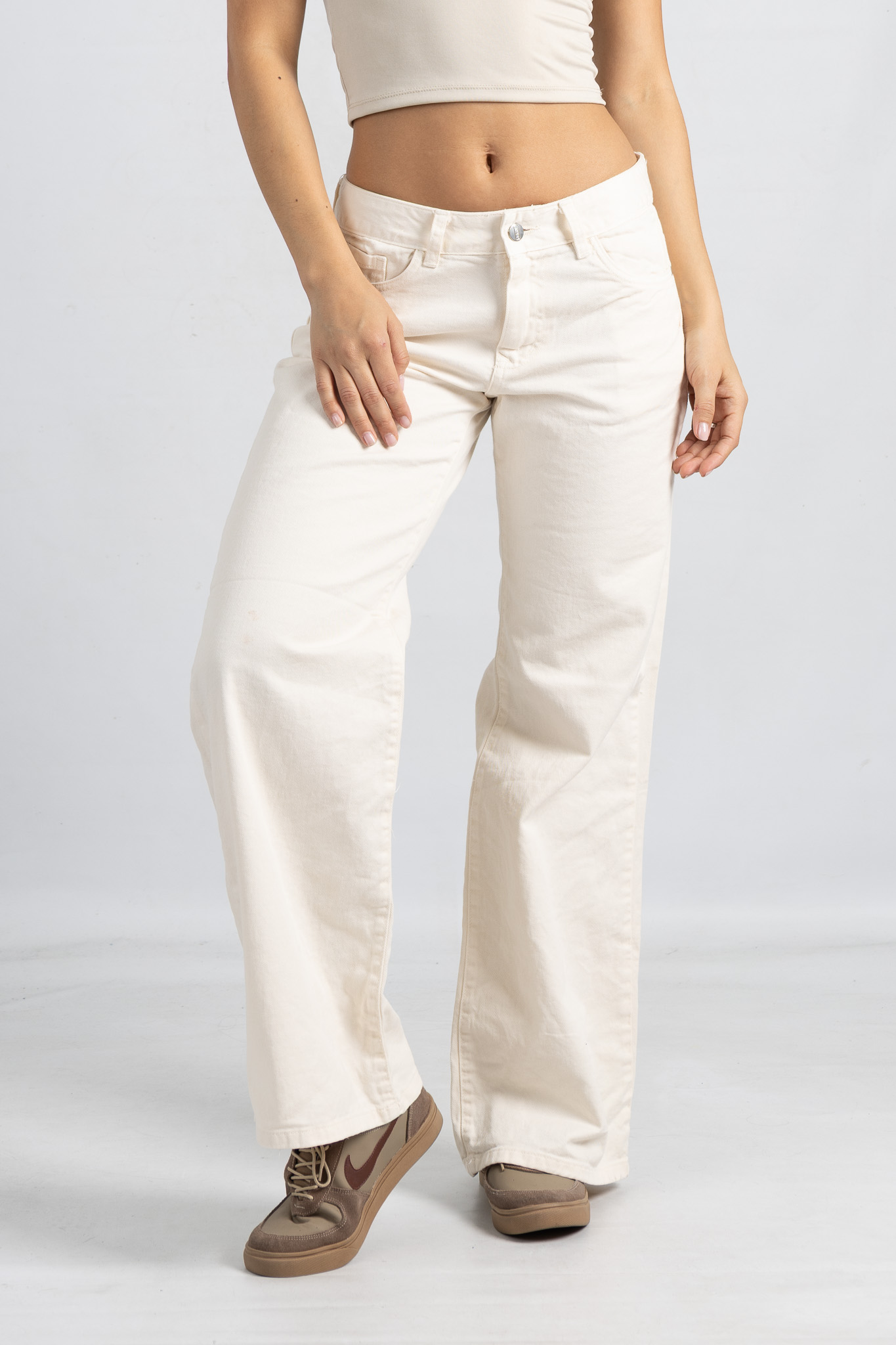 Art 857 | Wide leg beige clasico TM