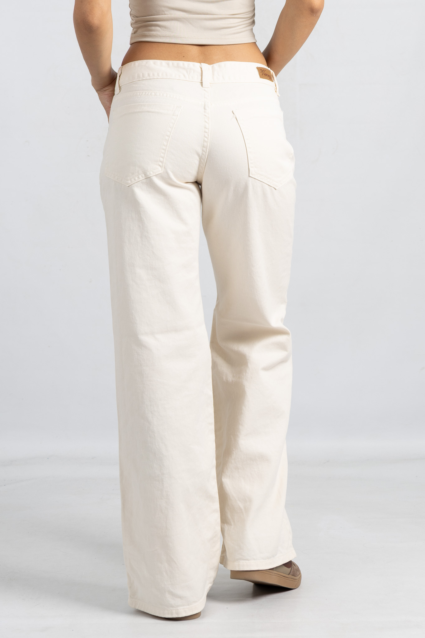 Art 857 | Wide leg beige clasico TM