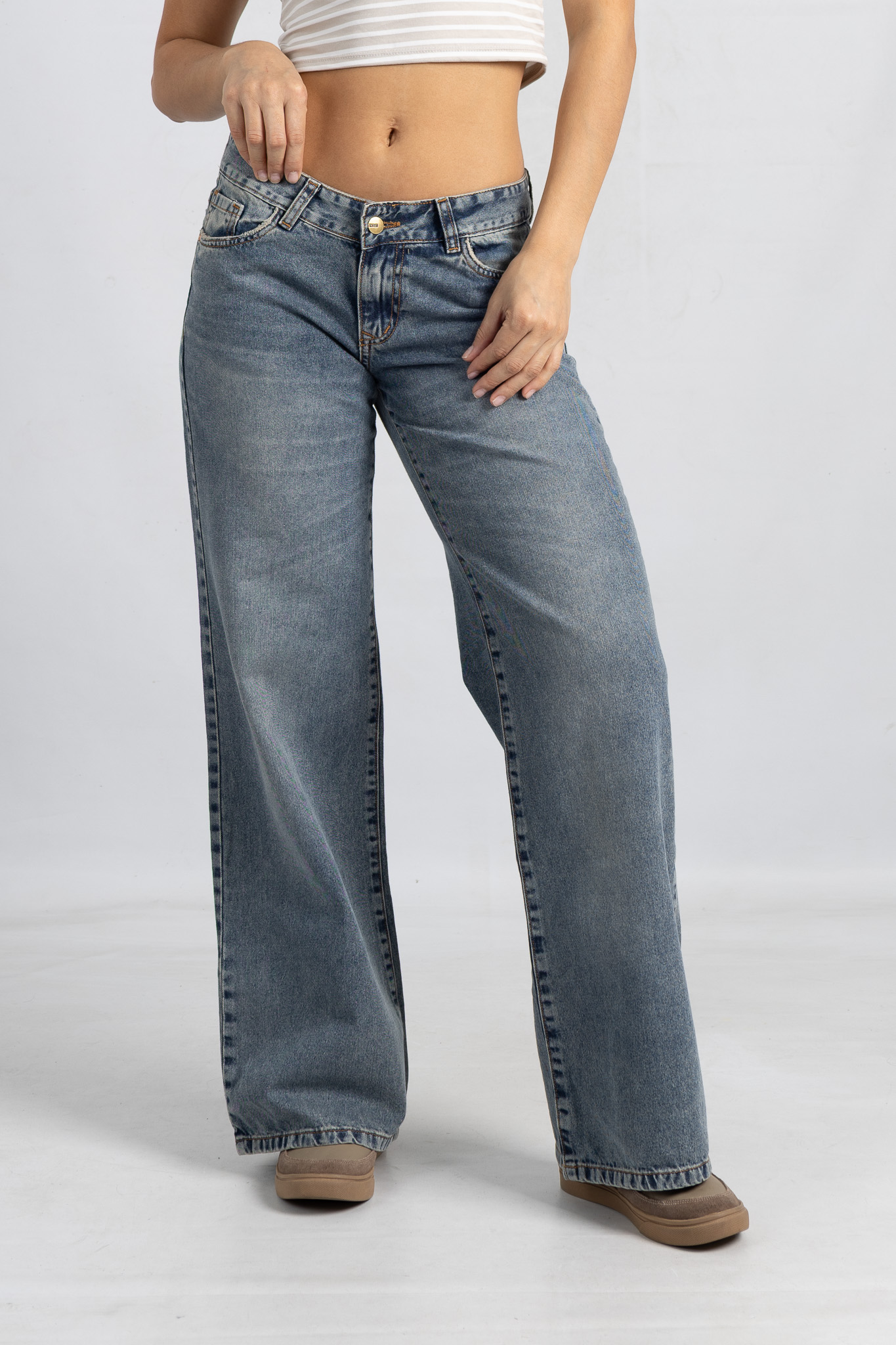 Art. 860 | Wide Leg Oxido Nevado Pulido TB