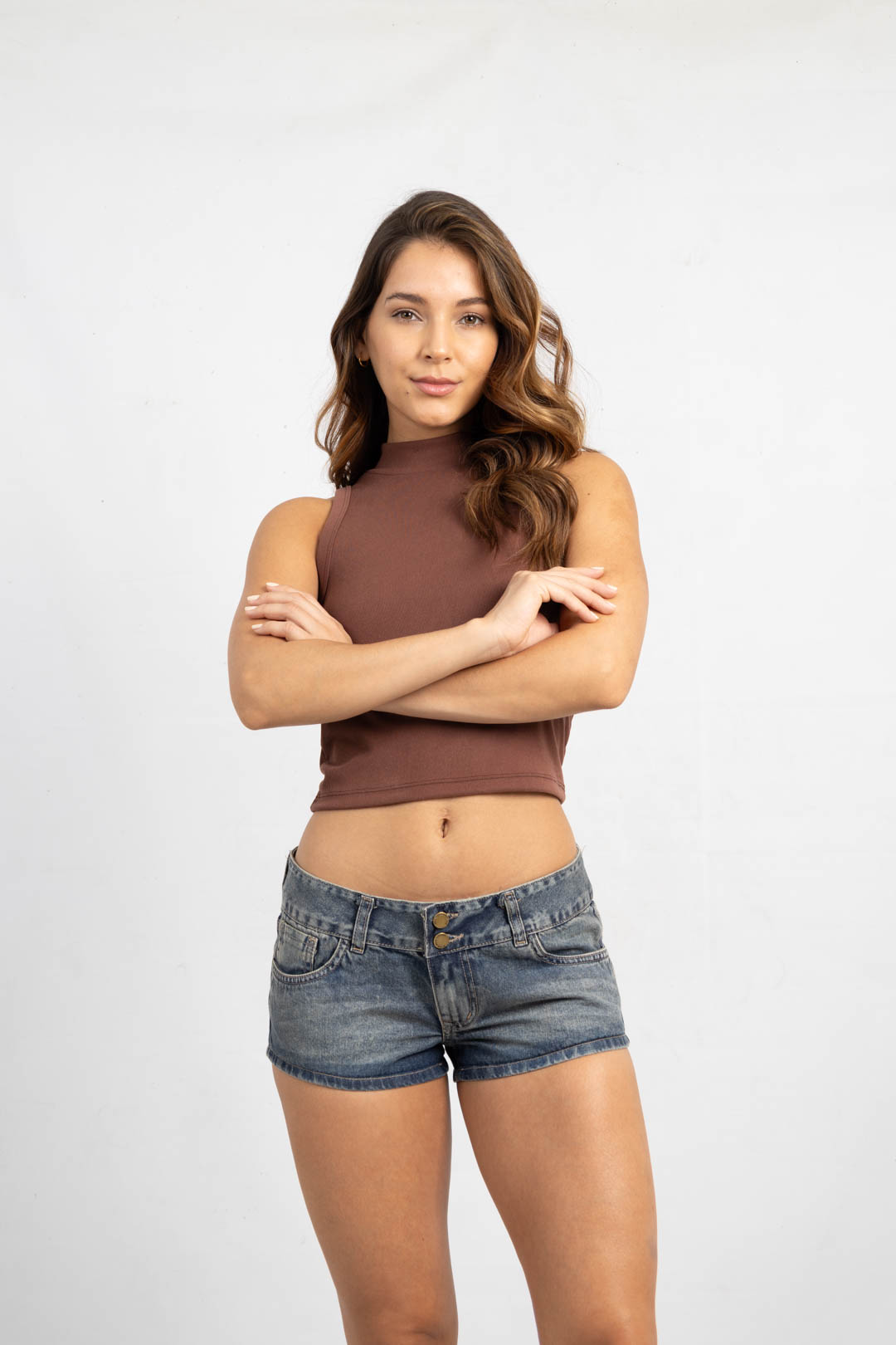 SH-172 | Short Oxido con tapa y doble boton TB