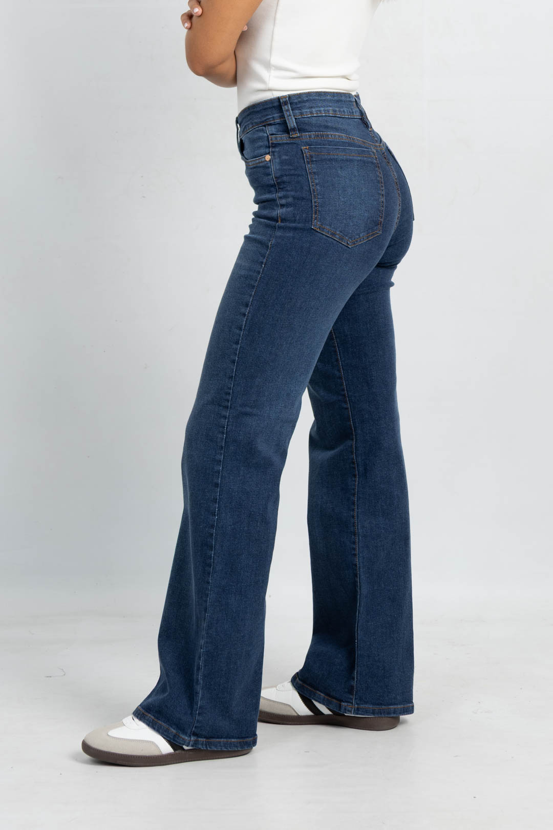 Art. 866 | Wide Leg Jeans Elastizado Clásico TA