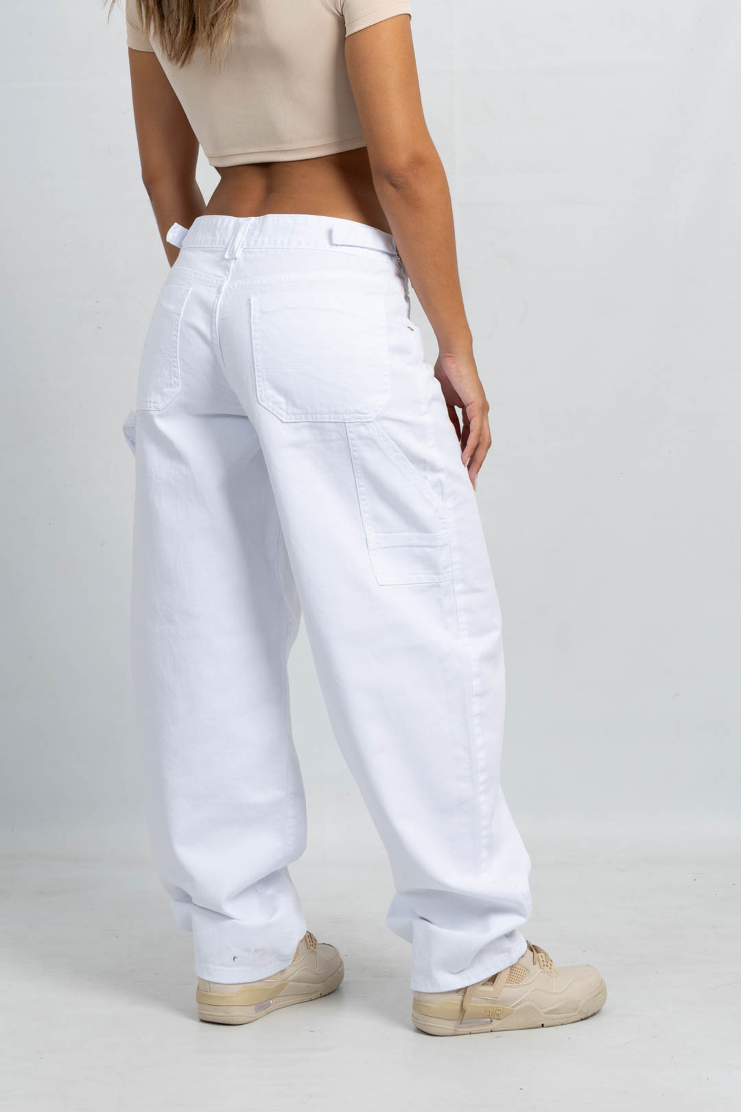 Art. 868 | Baggy Blanco Con Hebillas TB