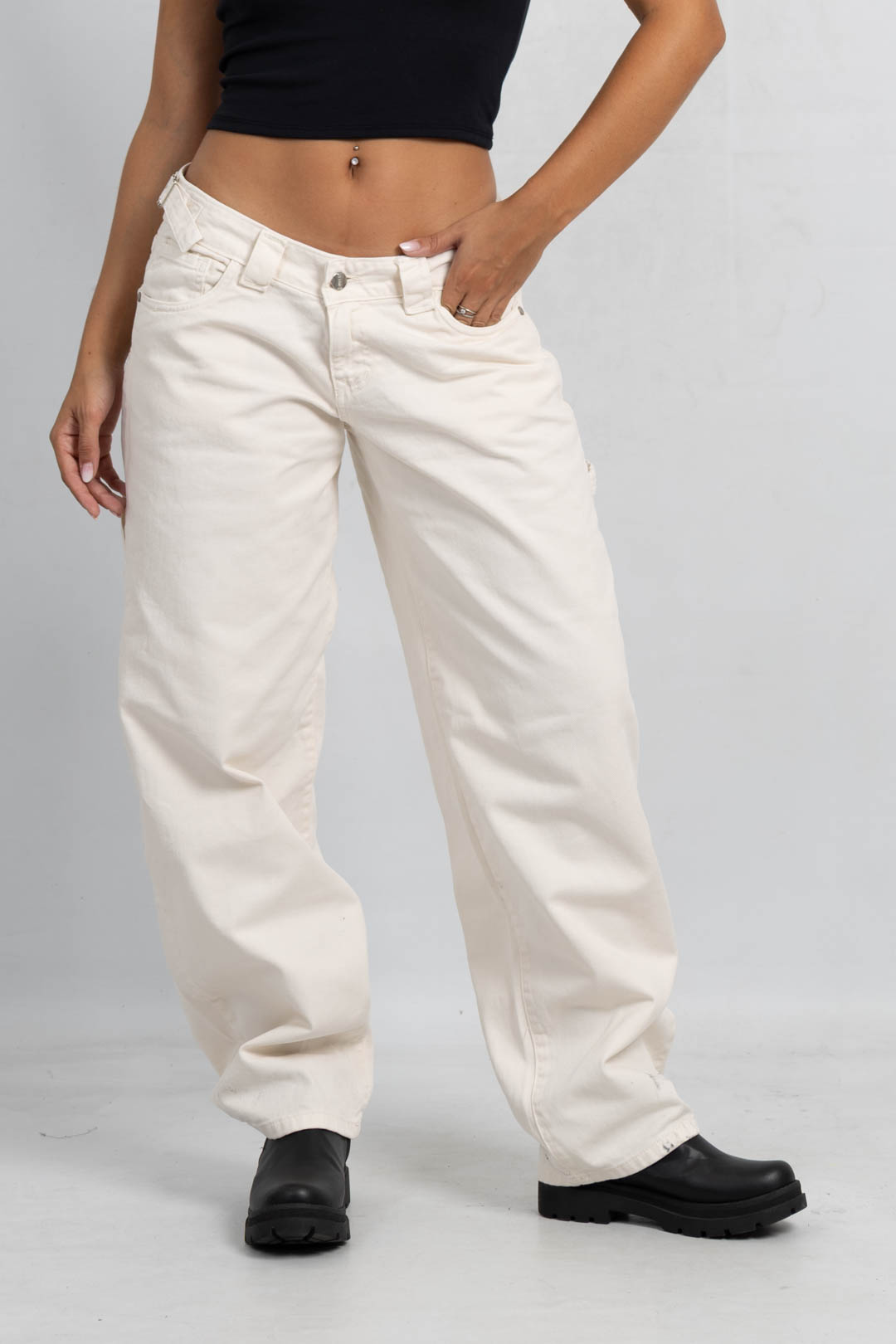 Art. 867 | Baggy Beige Con Hebilla TB