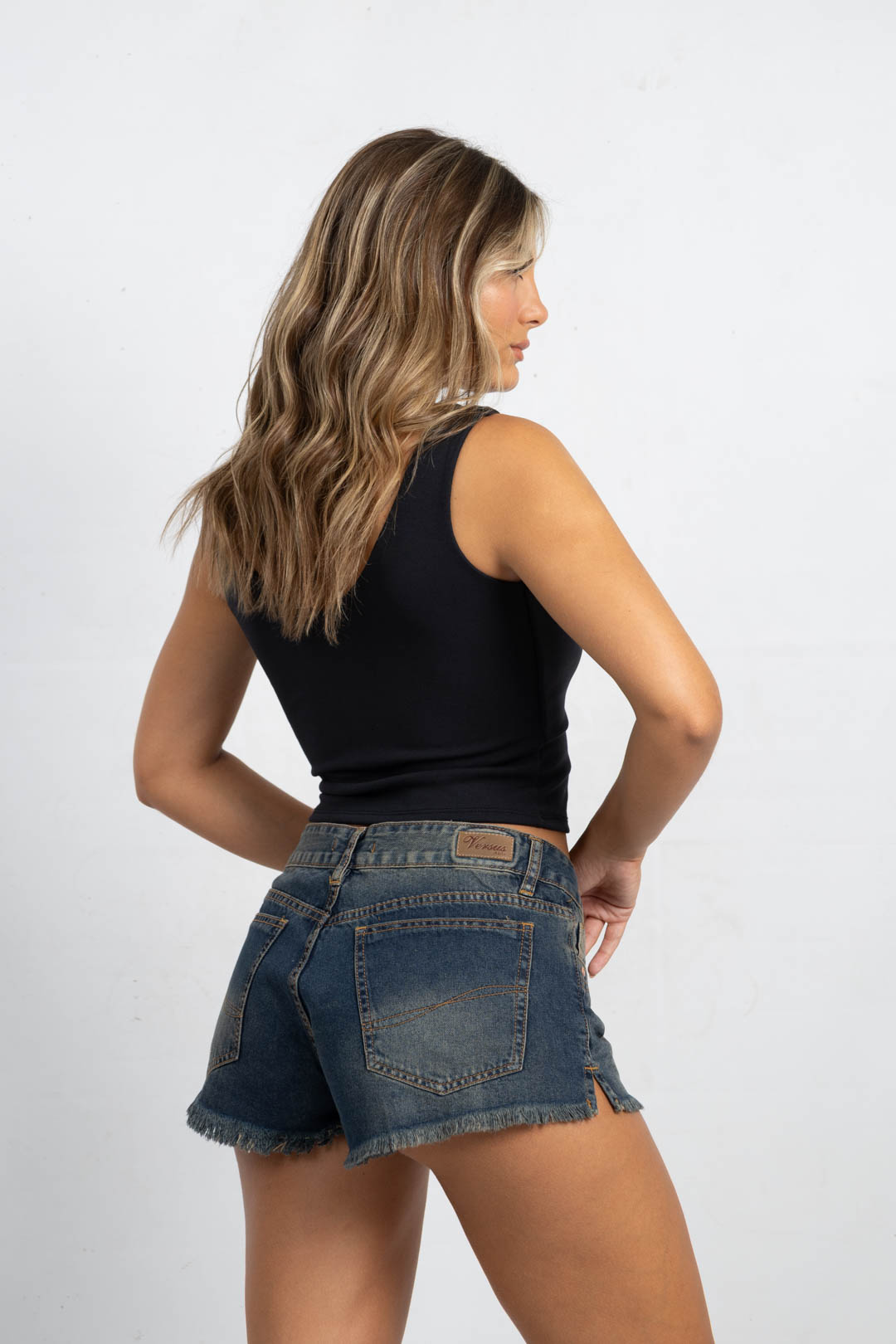 SH-164 | Short Oxido Desflecado Detalles y con abertura TB