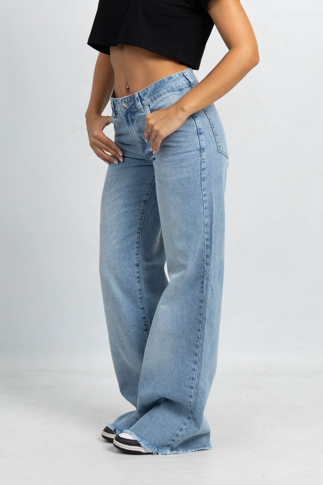 Art. 865 | WIde leg Nevado Claro Desflecado TM