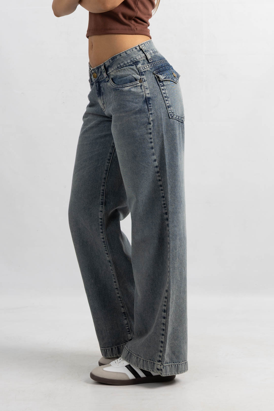 Art. 871 | Wide leg Oxido con tapa HG TB