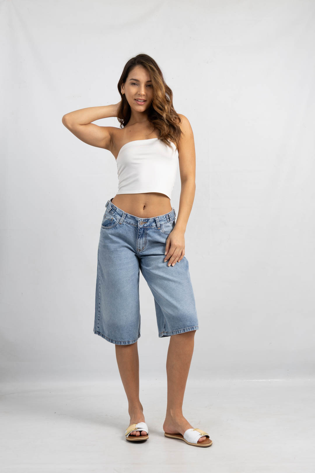 B-35 | Bermuda Nevado Claro Clasico