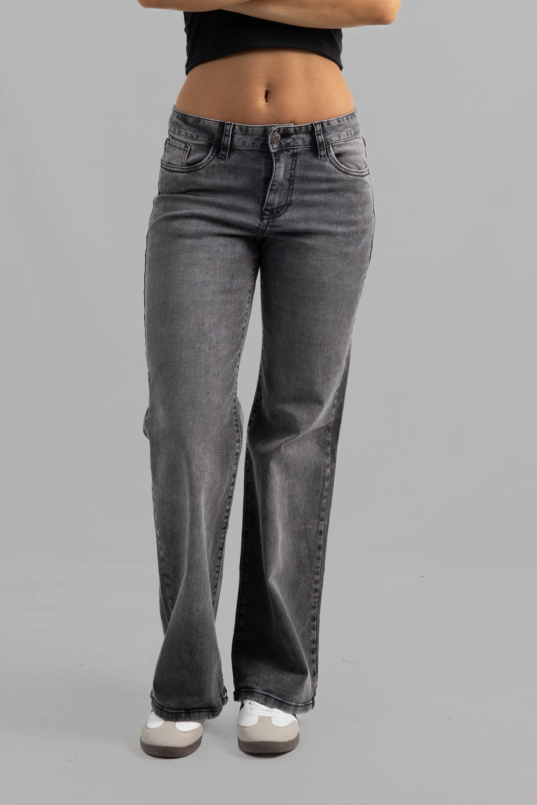 Art. 884 | Wide leg gris oscuro TM