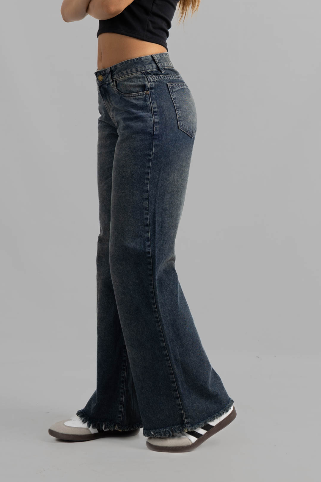 Art. 882 | Wide Leg oxido desflecado H/G TM