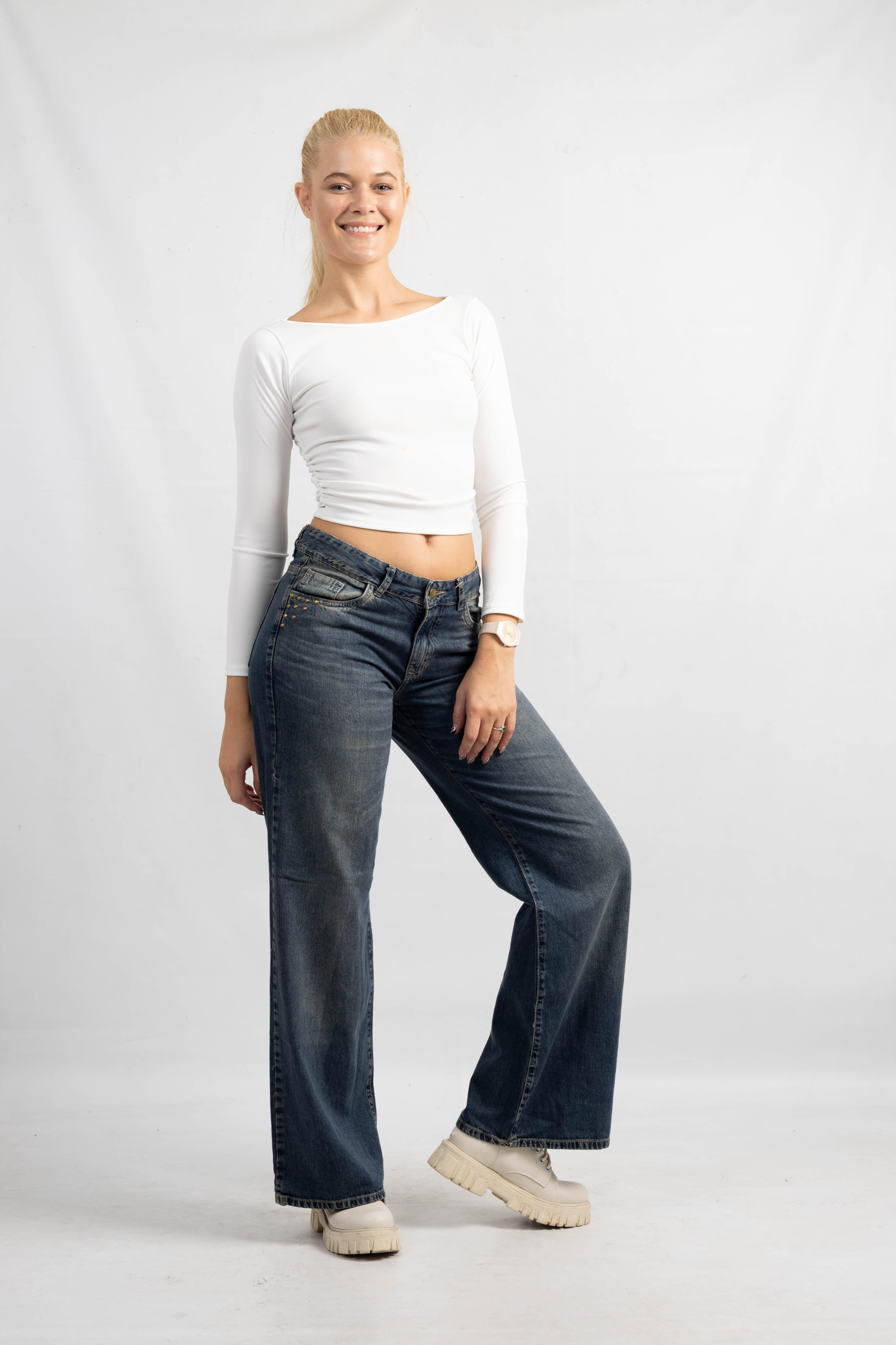 Art. 900 | Wide Leg Oxido con tachitas HC TM