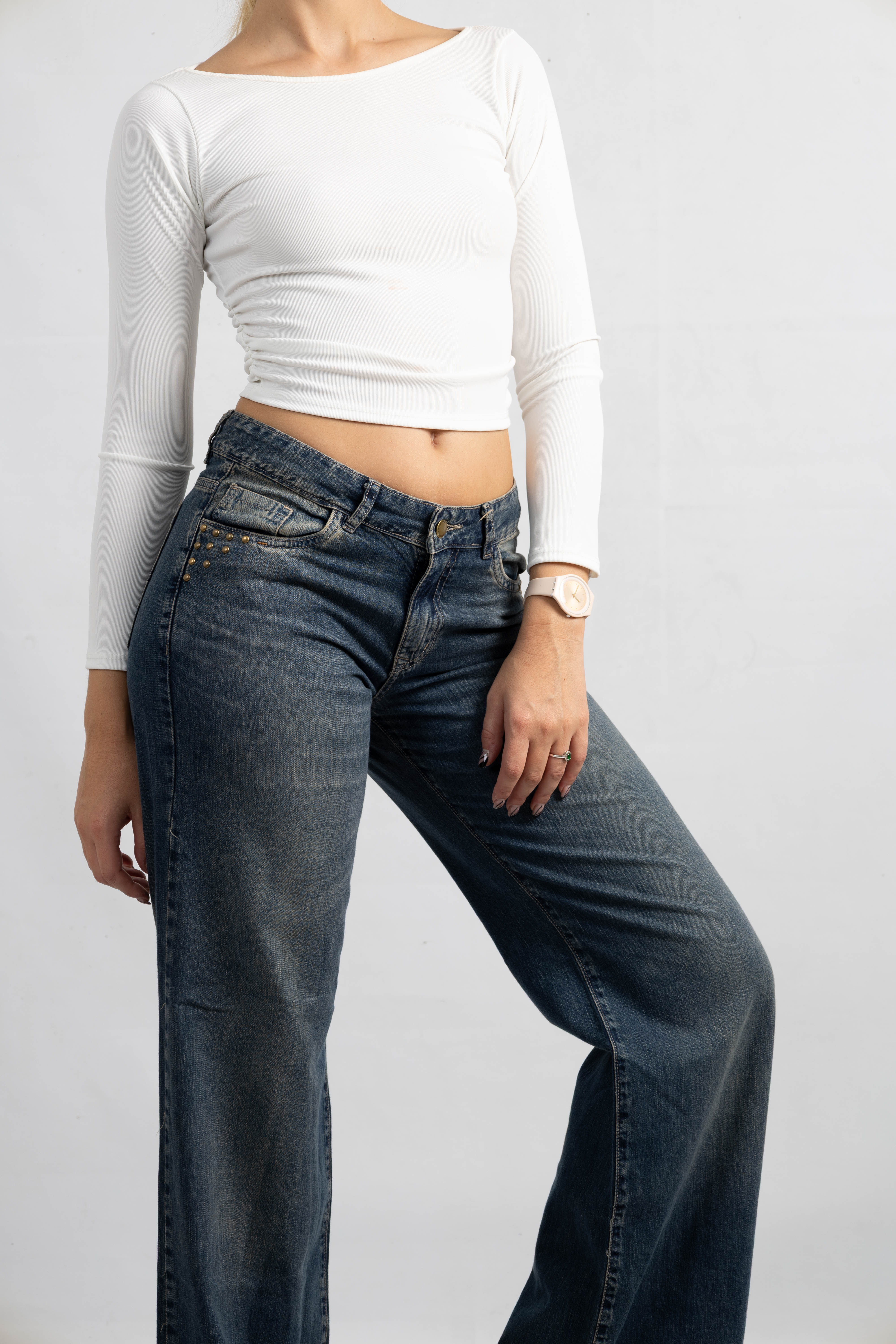 Art. 900 | Wide Leg Oxido con tachitas HC TM