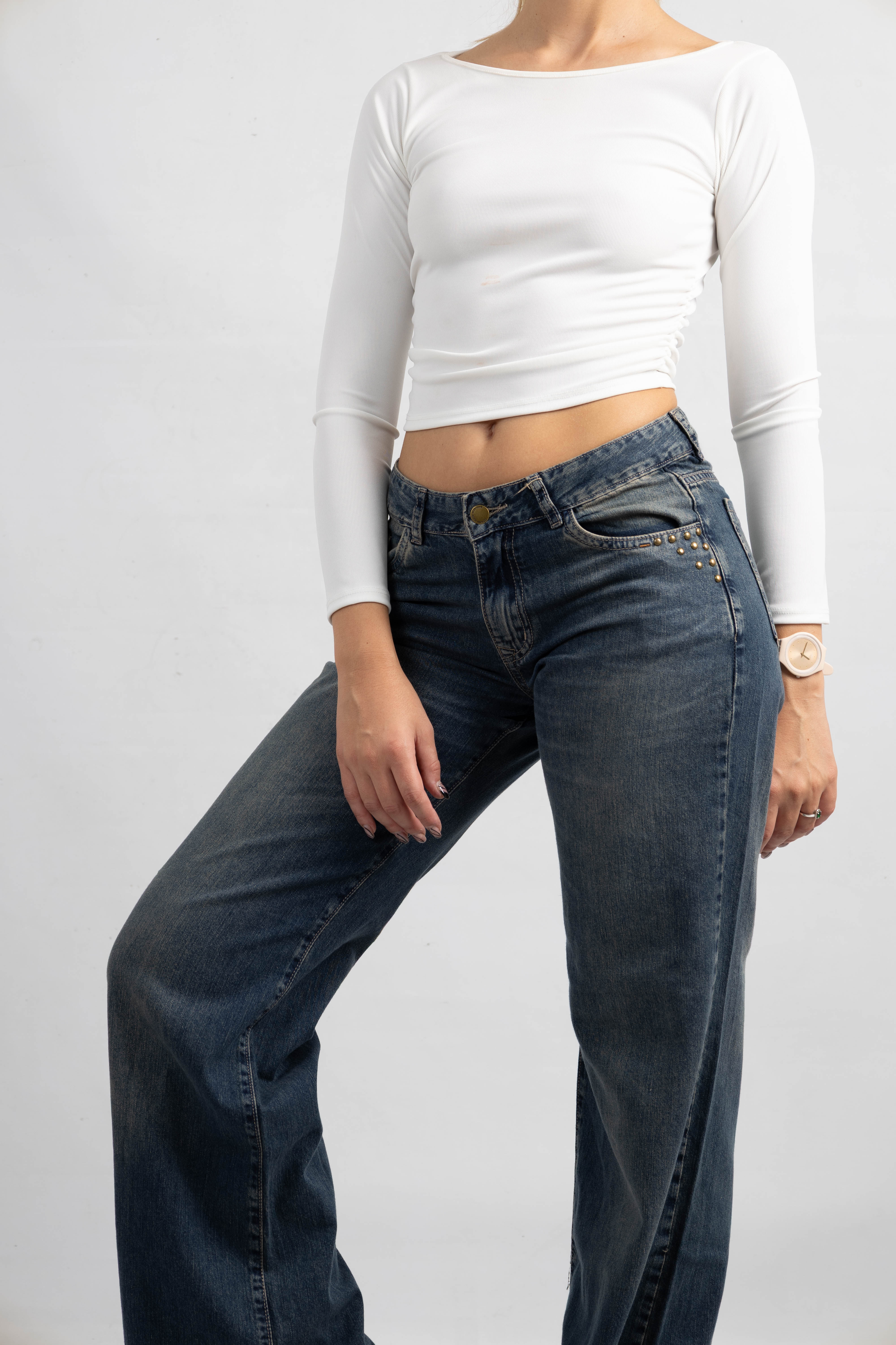 Art. 900 | Wide Leg Oxido con tachitas HC TM