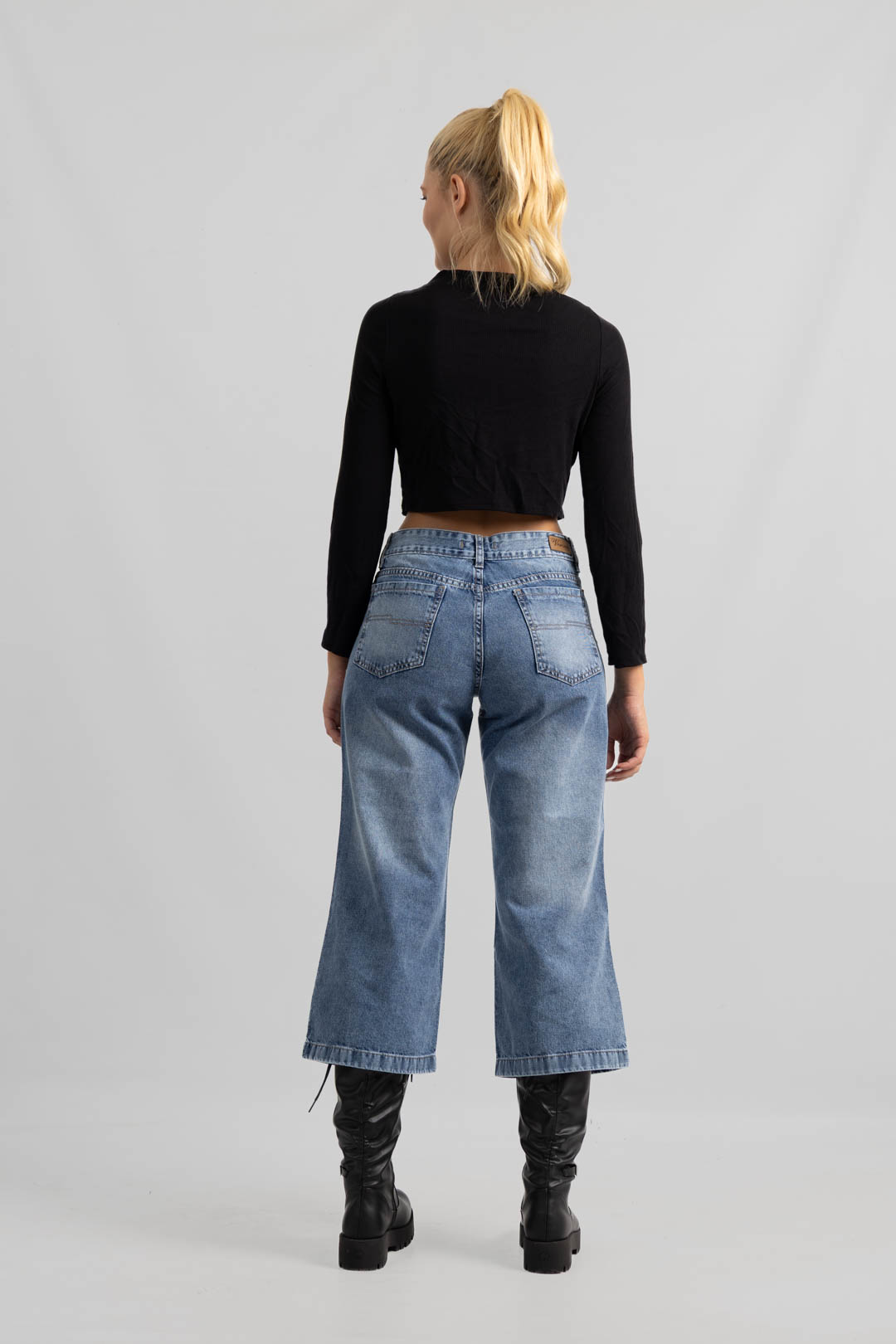 Art. 889 | Wide leg Culotte Nevado Detalle bolsillos TM