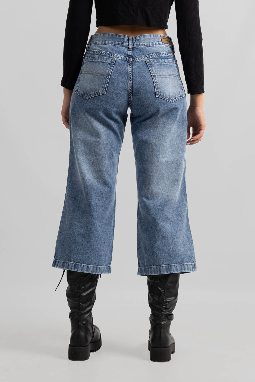 Art. 889 | Wide leg Culotte Nevado Detalle bolsillos TM