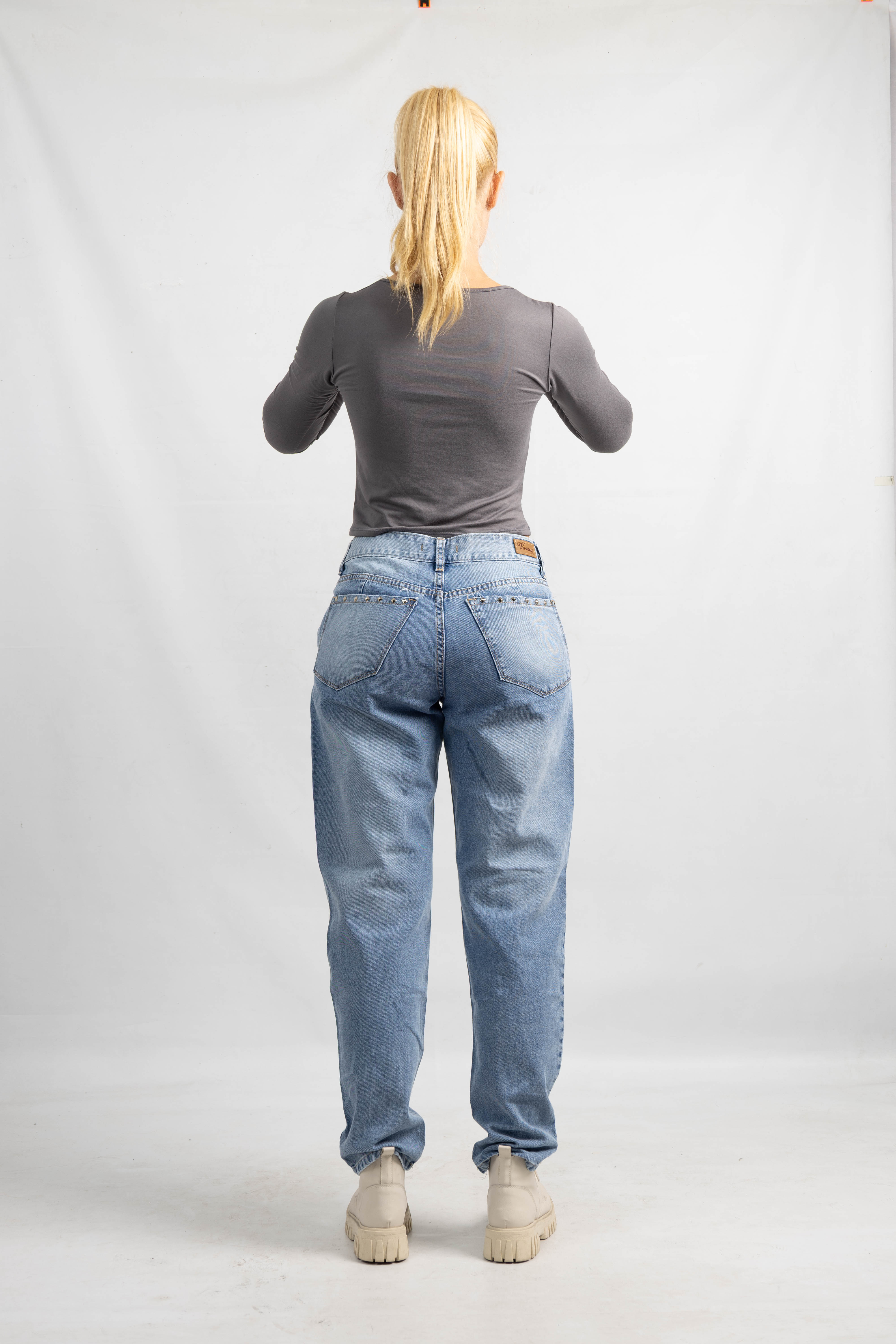 Art. 898 | Mom Slouchy nevado clasico