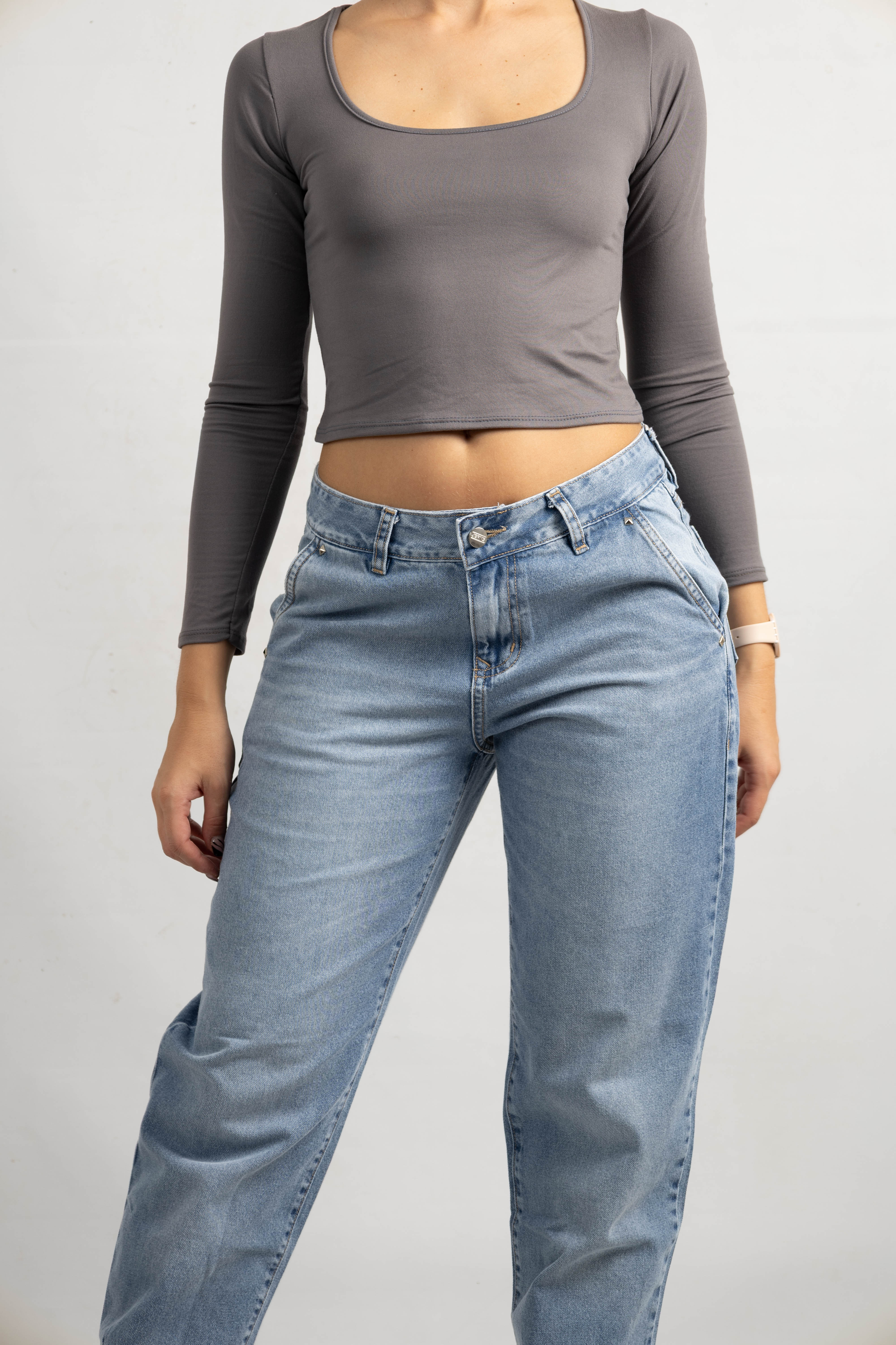 Art. 898 | Mom Slouchy nevado clasico