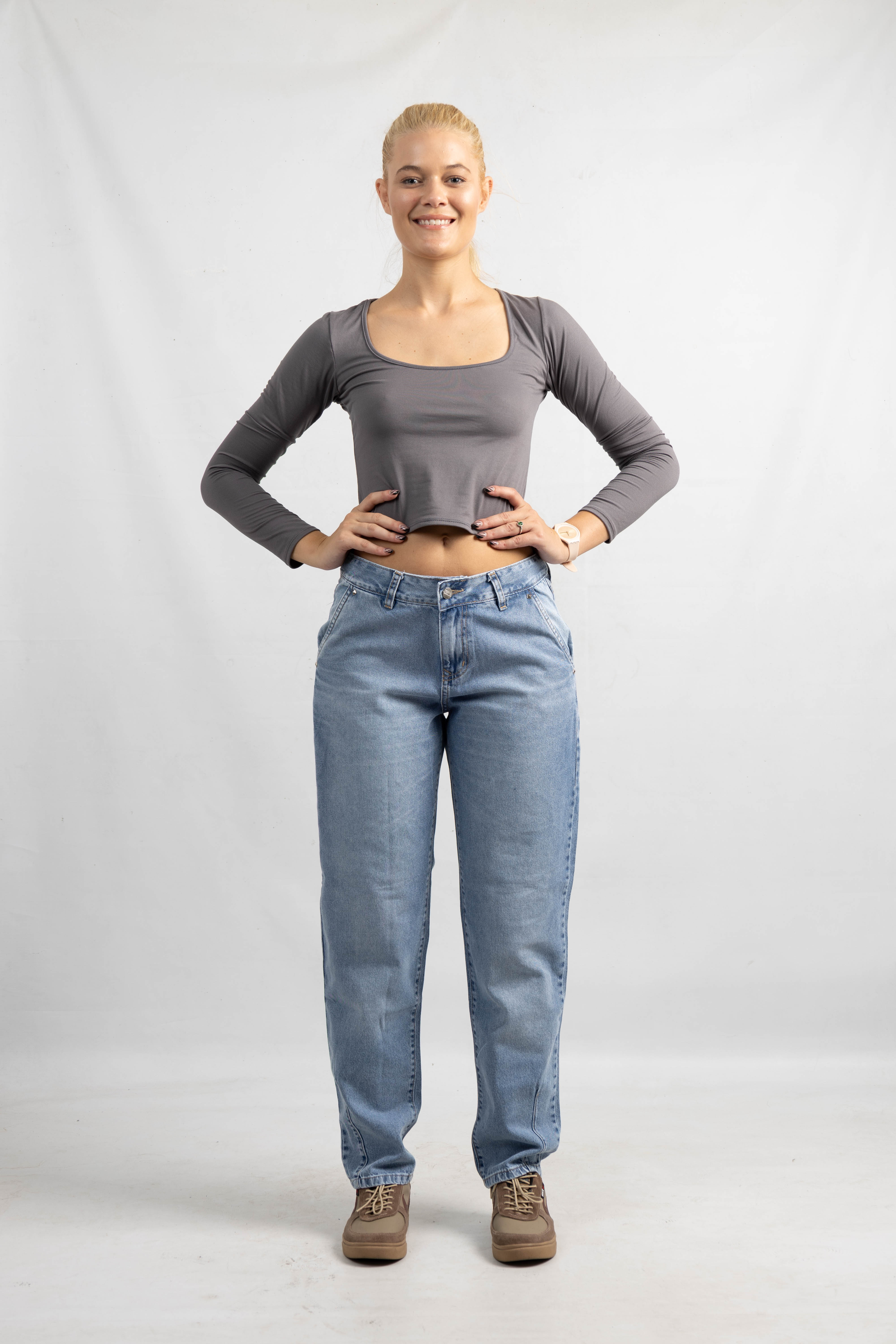 Art. 898 | Mom Slouchy nevado clasico