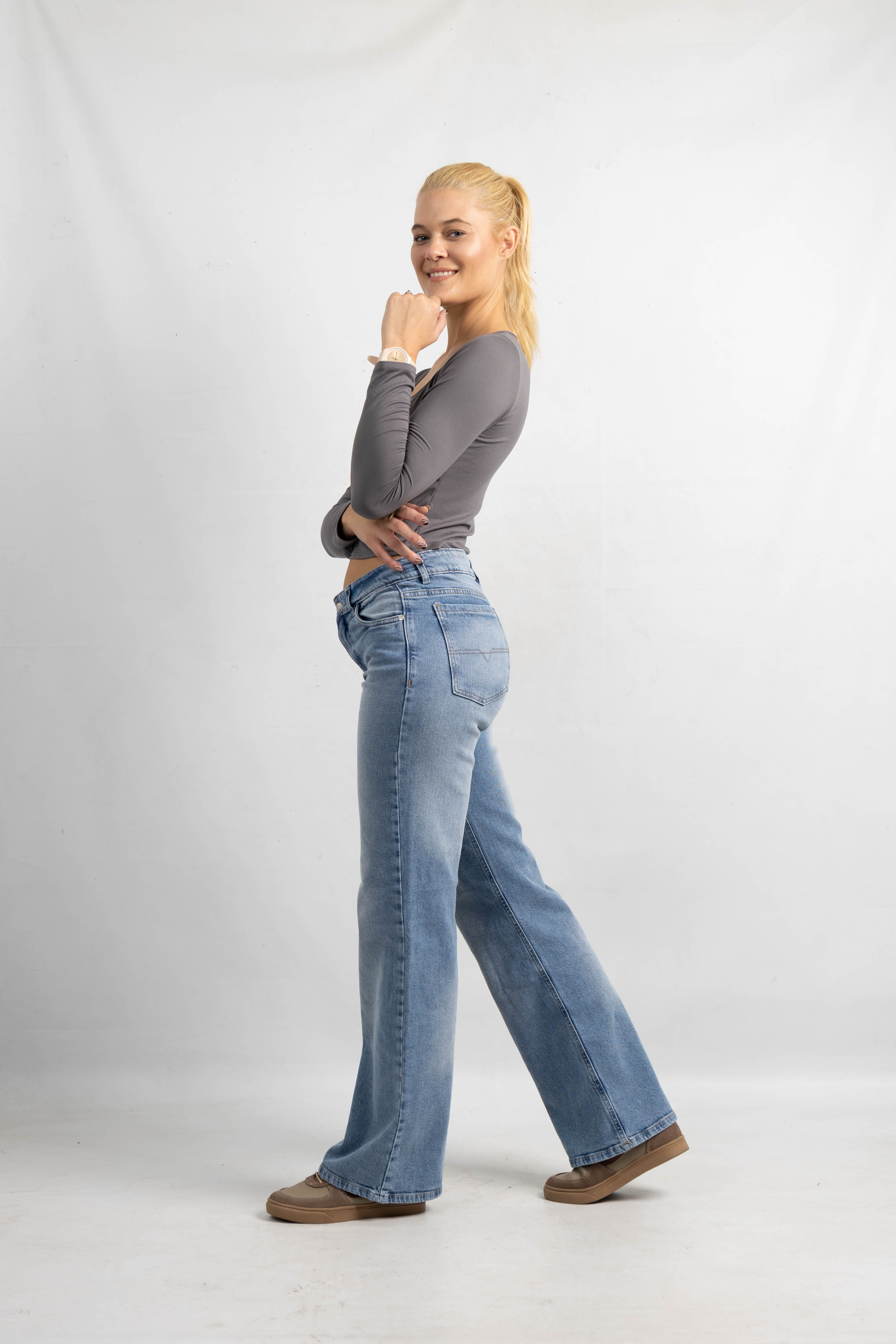 Art. 907 | WIde leg Nevado semi elastizado TM