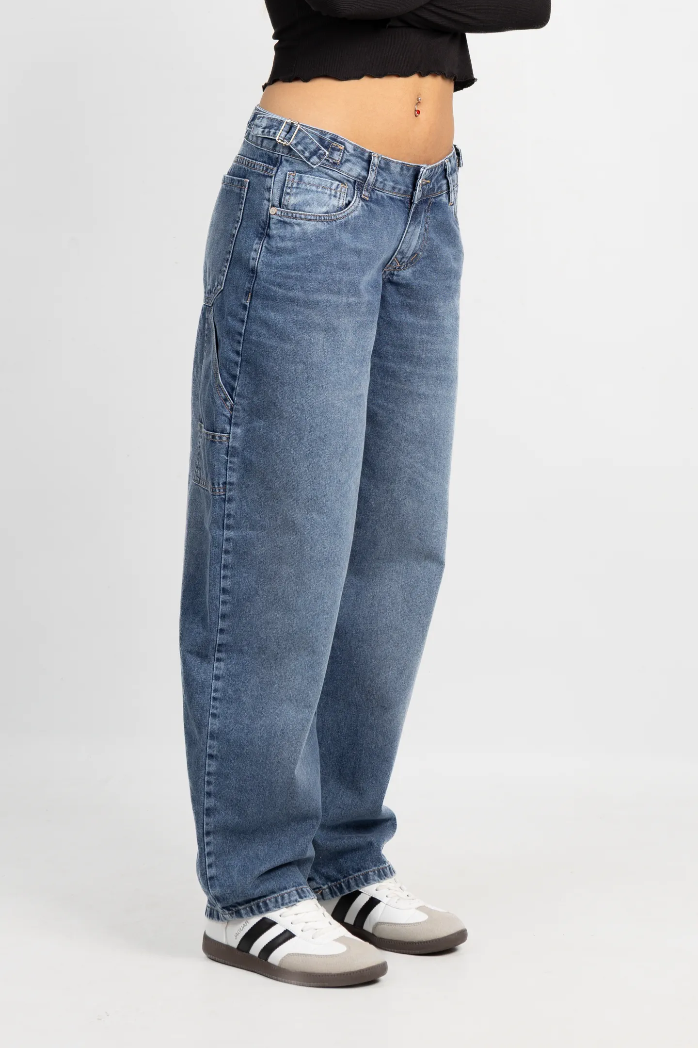 Art. 937 Baggy Carpenter Nevado Con Hebillas TB