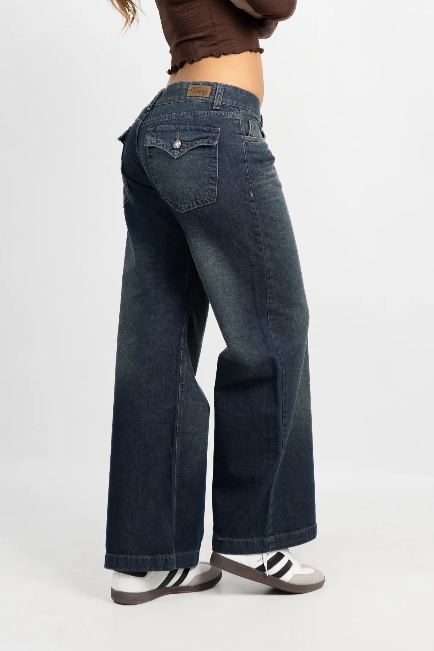 Art. 938 Wide Leg Oxido con tapa EXT