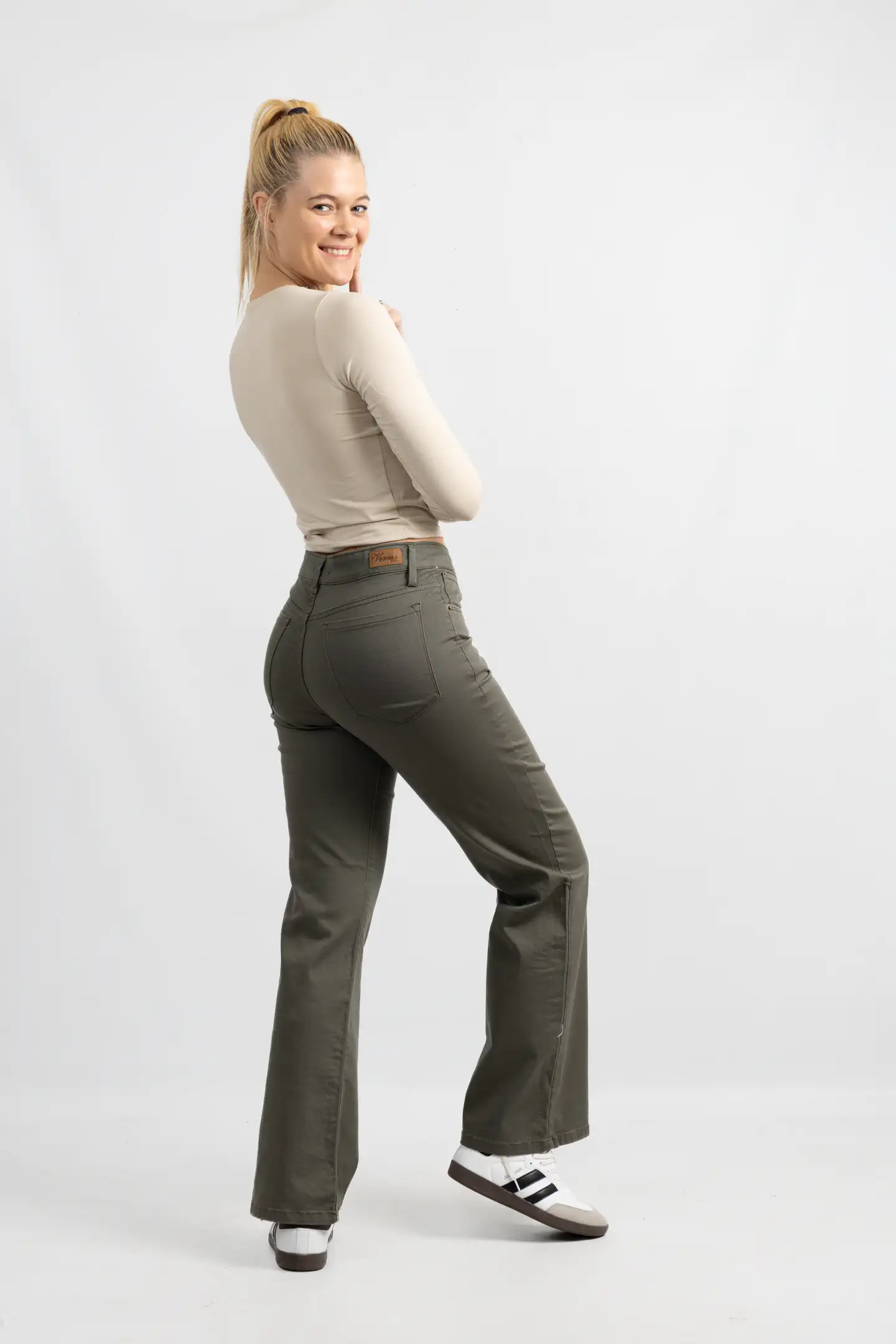 Art. 925 | Wide leg verde claro TM