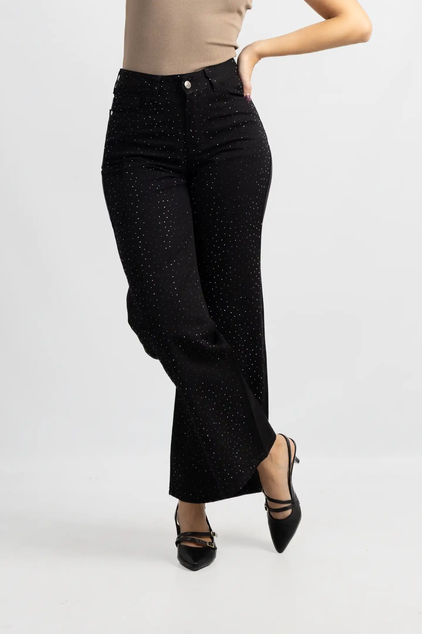 Art. 911 3 Art. 911 | Wide Leg Strass Negro TA