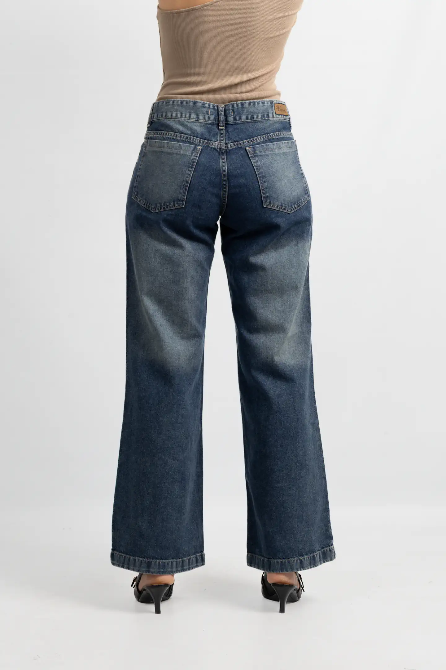 Art. 909 | Wide leg Oxido Detalle bolsillo HC TB