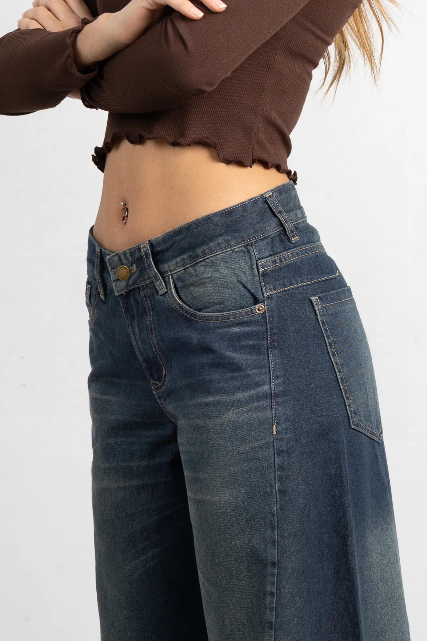 Art. 941 Wide Leg Cutted Oxido TM