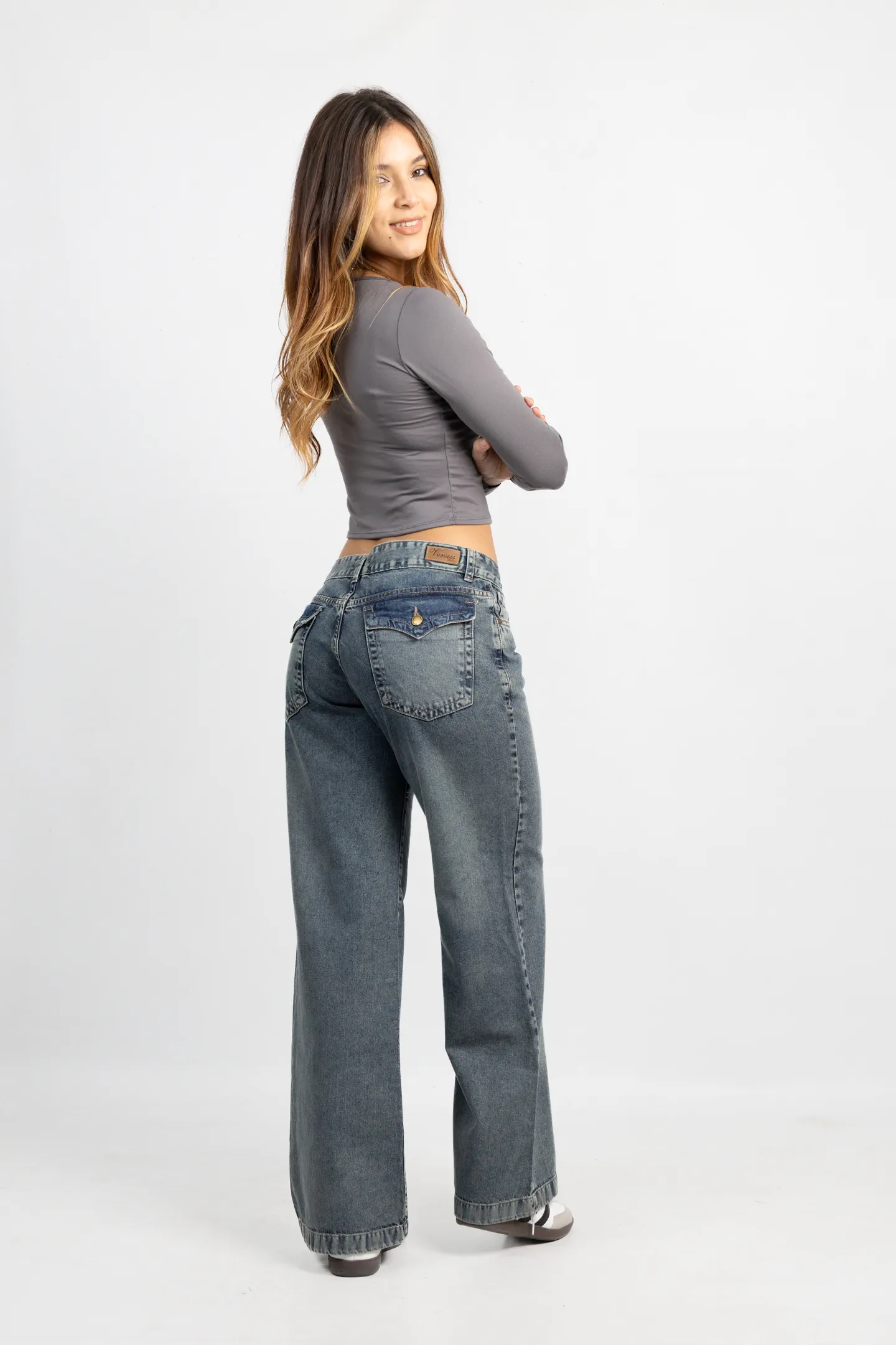 art-932 Art. 932 Wide leg Oxido Nevado Con Tapa TB