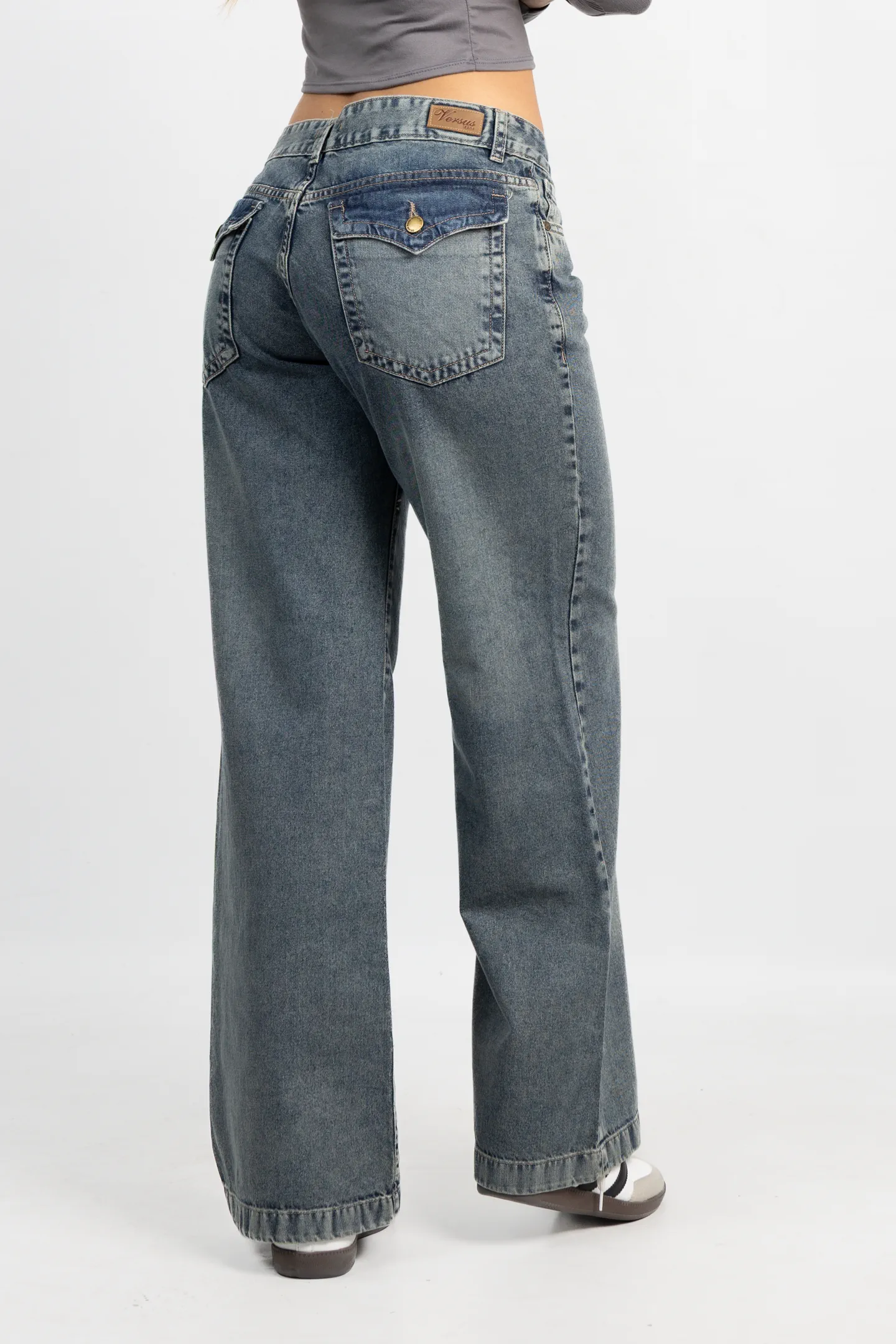 Art. 932 | Wide leg Oxido Nevado Con Tapa TB