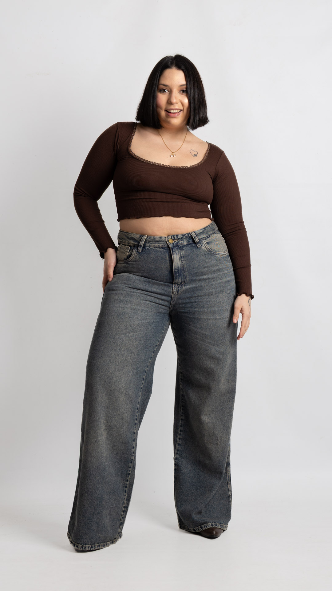 AL Art. AL | Wide leg Matizado Oxido TA