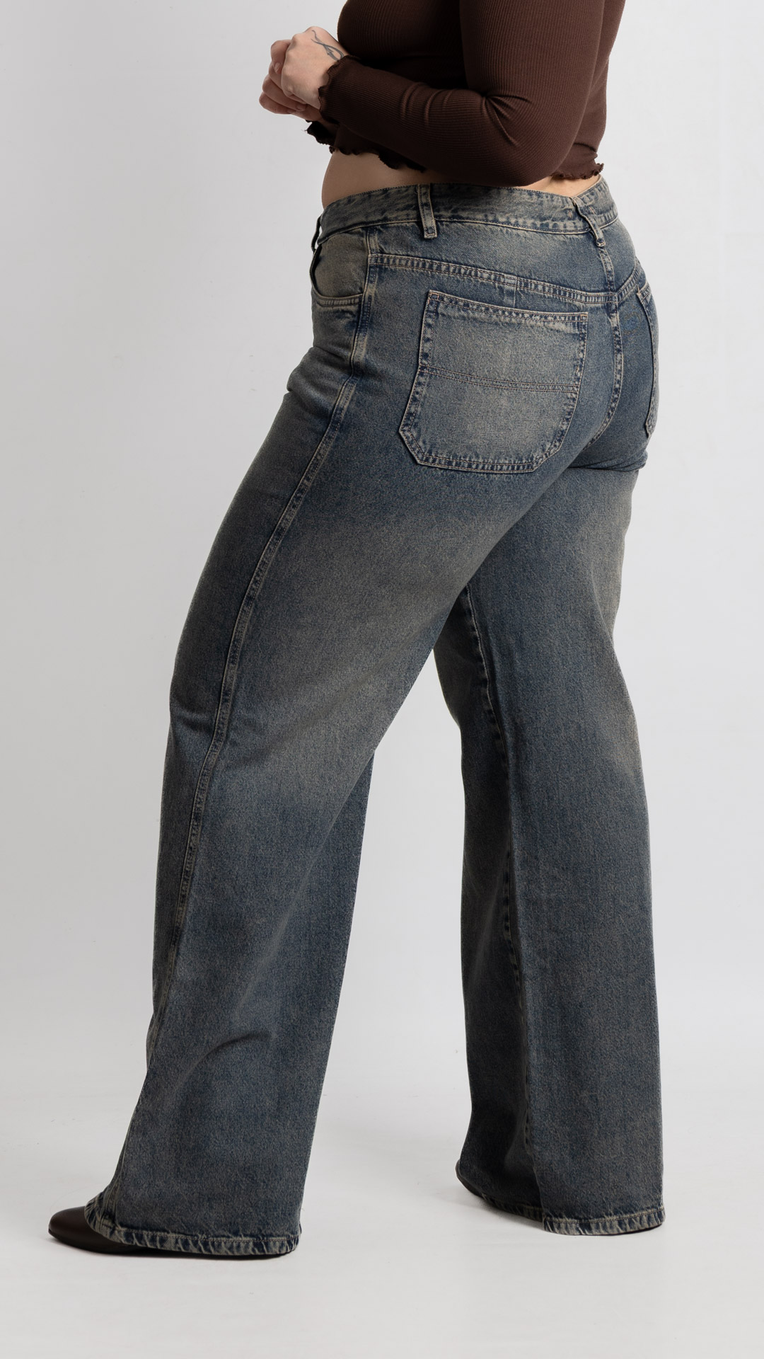 Art. AL | Wide leg Matizado Oxido TA