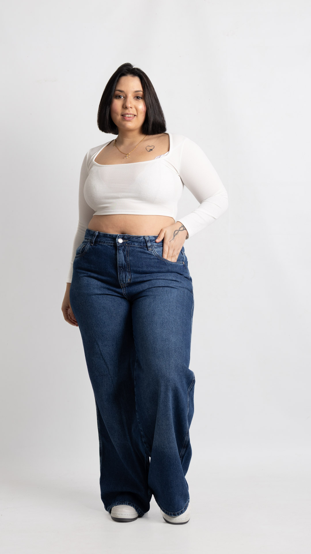 E-7 E-7 | Wide leg Azul HC