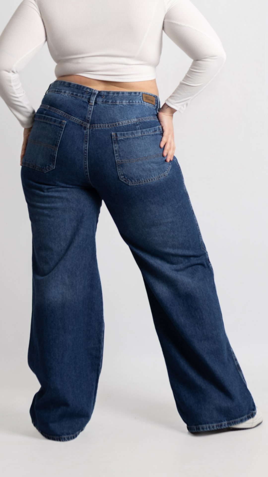 E-7 | Wide leg Azul HC
