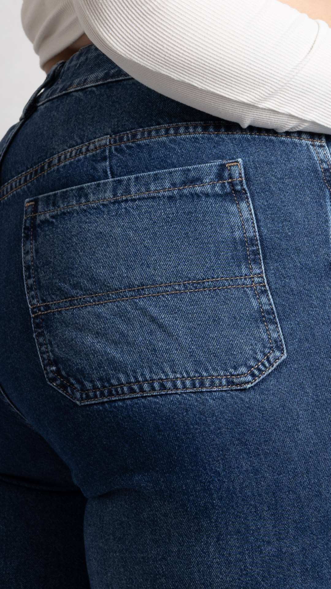 E-7 | Wide leg Azul HC