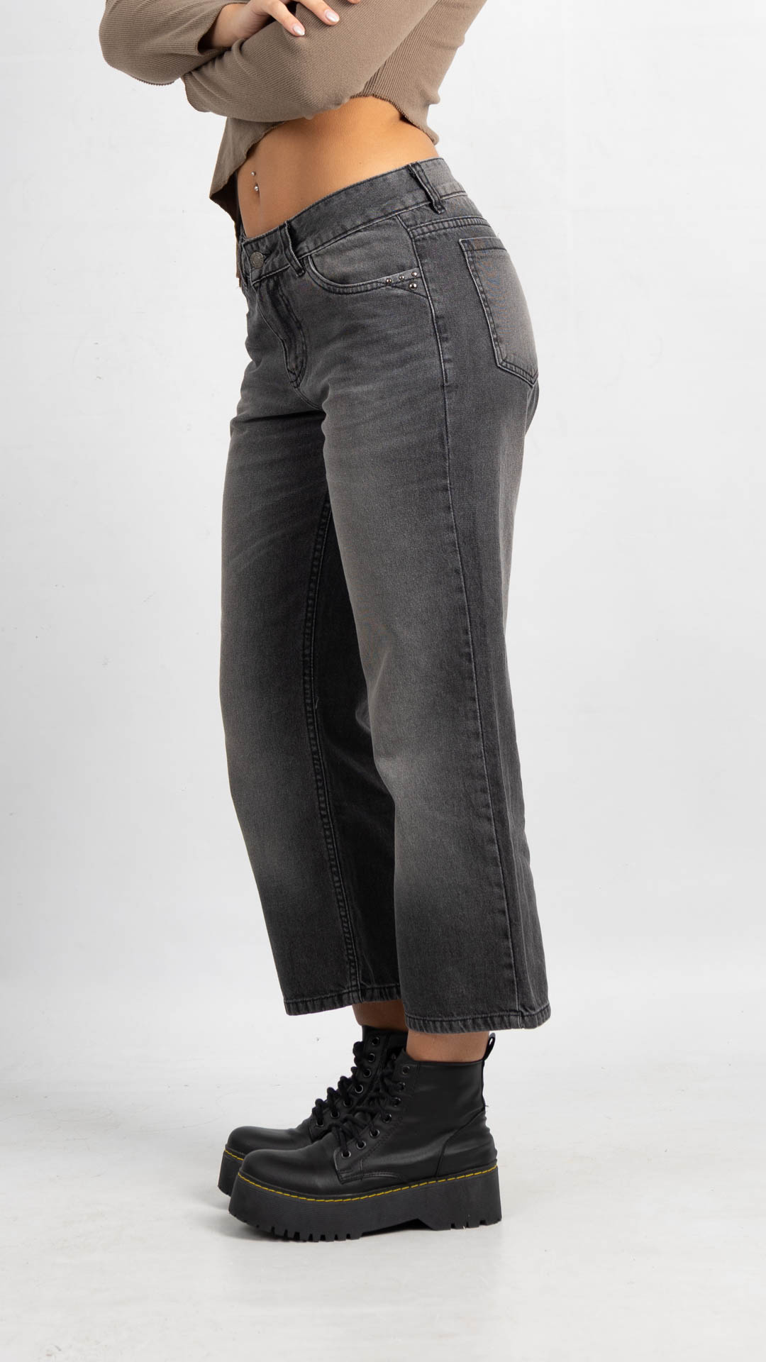 Art. 961 | Cropped Gris TM